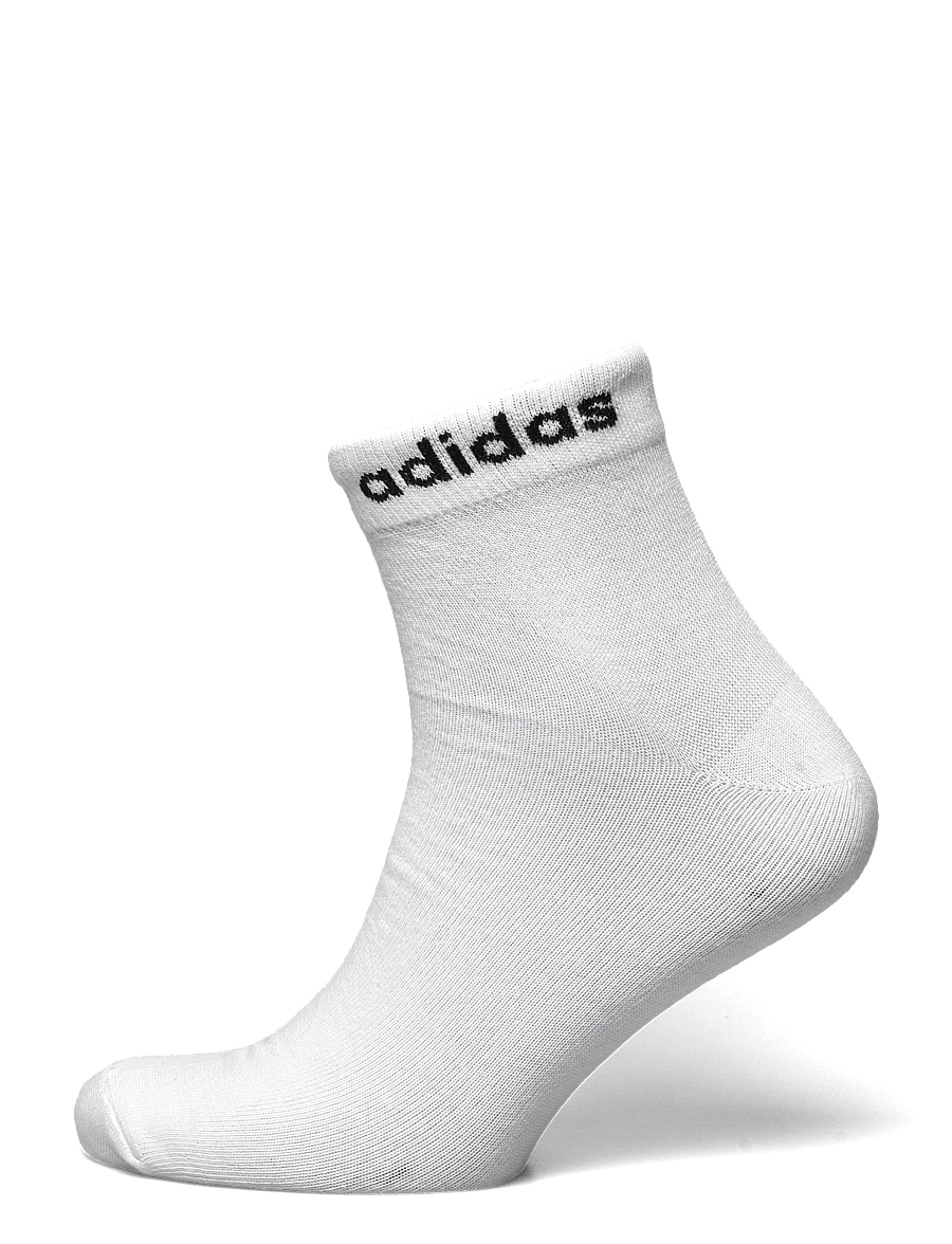 adidas Performance - T LIN ANKLE 3P - sokker - mgreyh/white/black - 2