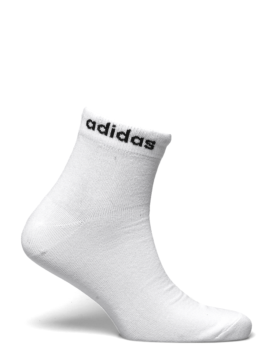 adidas Performance - T LIN ANKLE 3P - sokker - mgreyh/white/black - 3