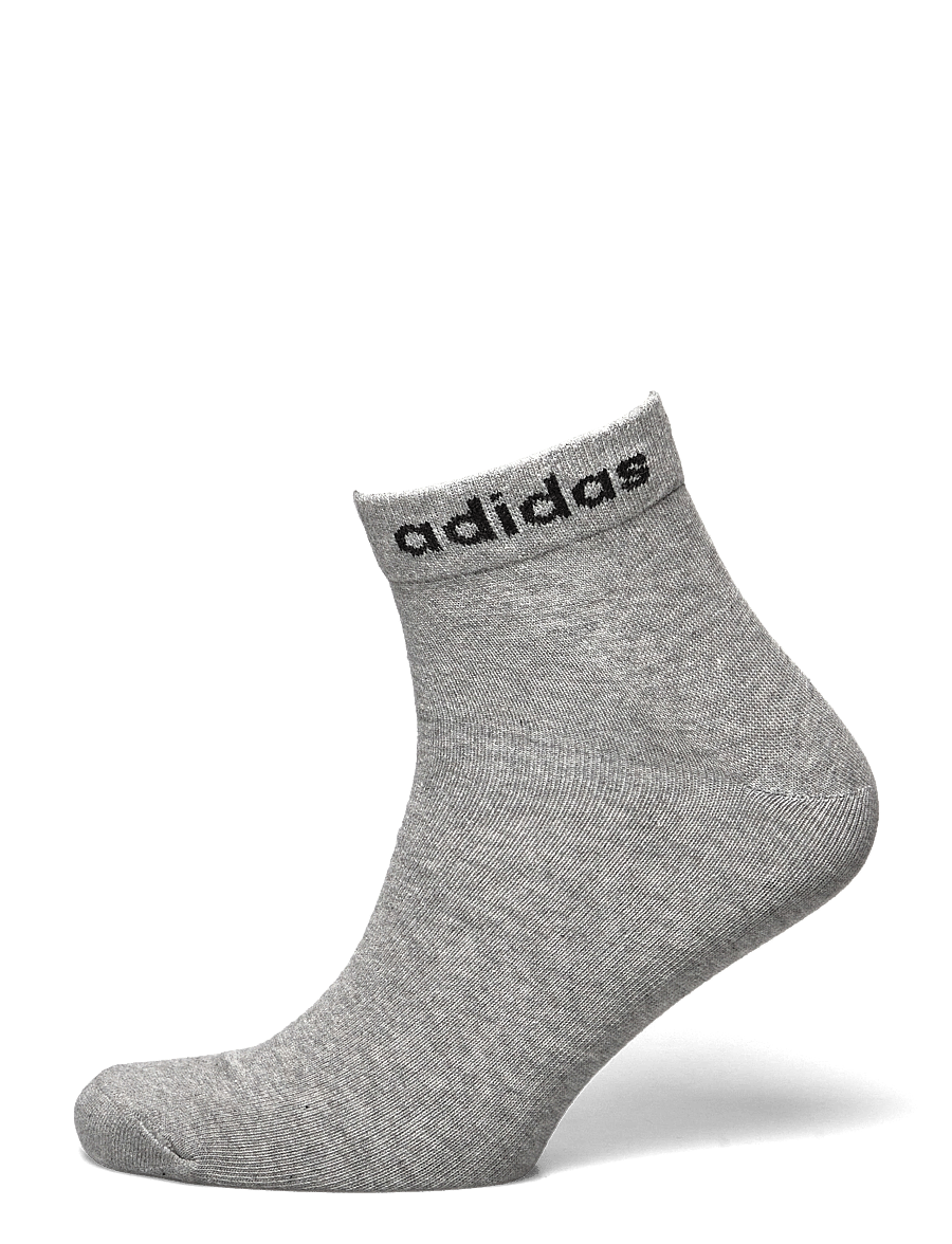adidas Performance - T LIN ANKLE 3P - sokker - mgreyh/white/black - 4