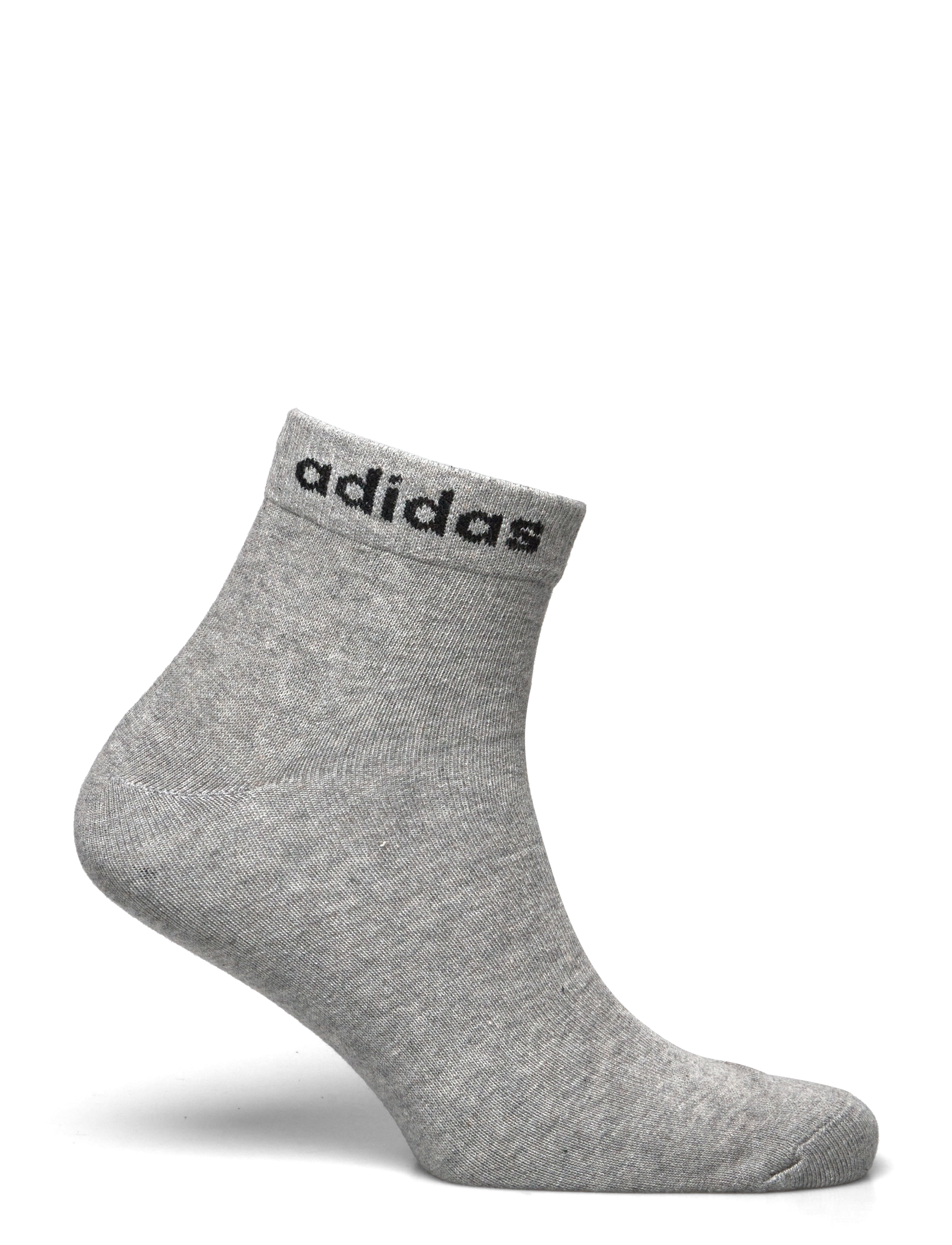 adidas Performance - T LIN ANKLE 3P - sokker - mgreyh/white/black - 5