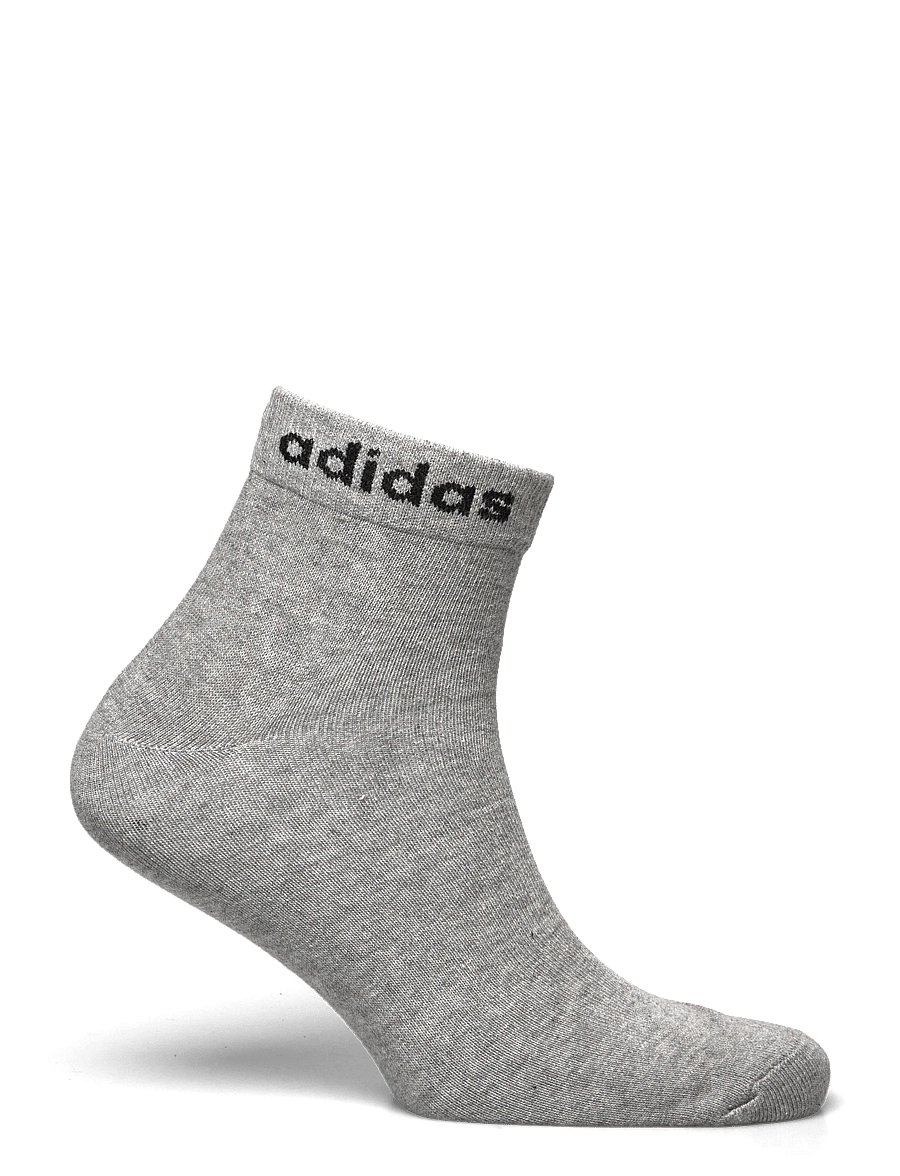 adidas Performance - T LIN ANKLE 3P - sokker - mgreyh/white/black - 5