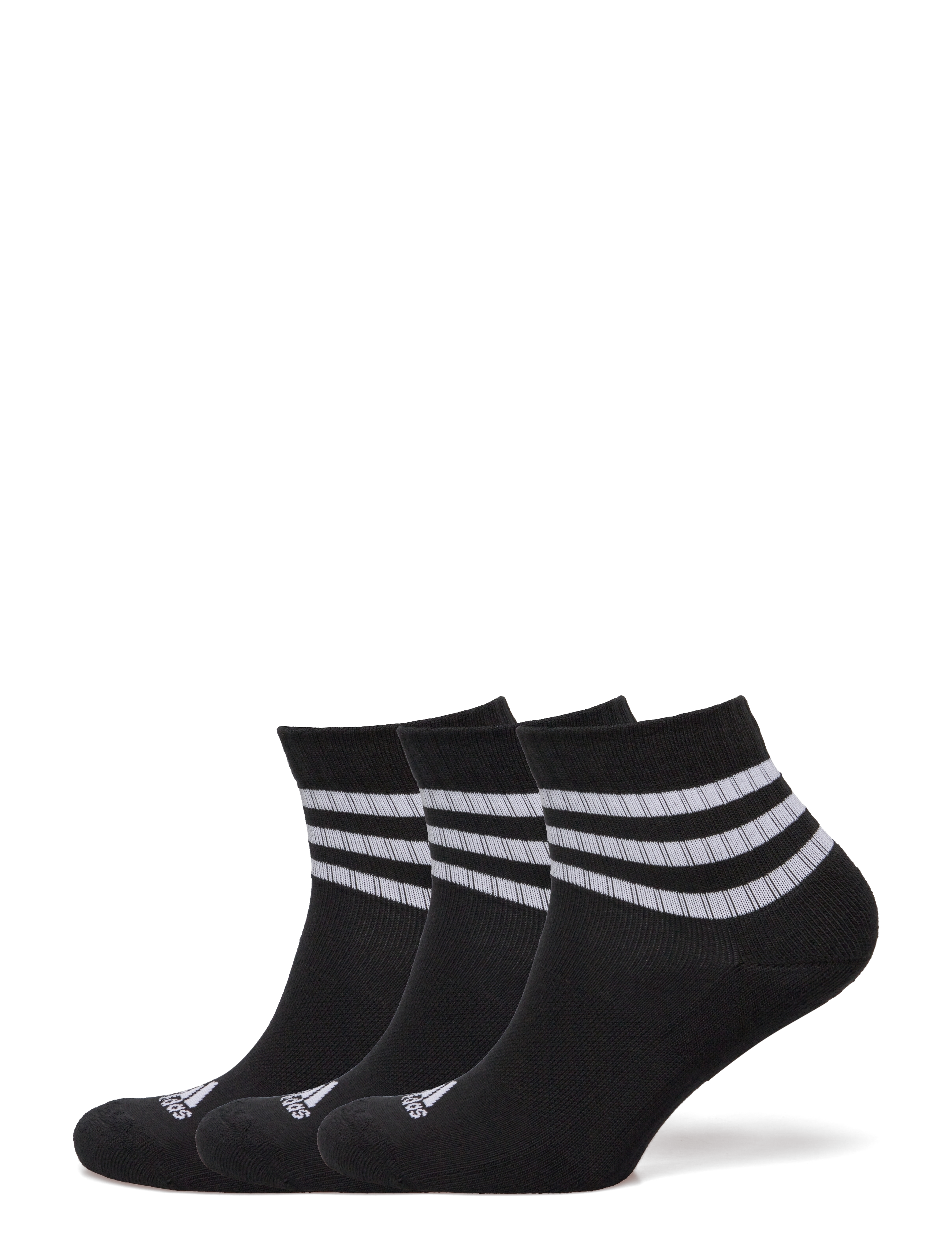 adidas Performance 3S C SPW MID 3P - Strømper - BLACK/WHITE / black