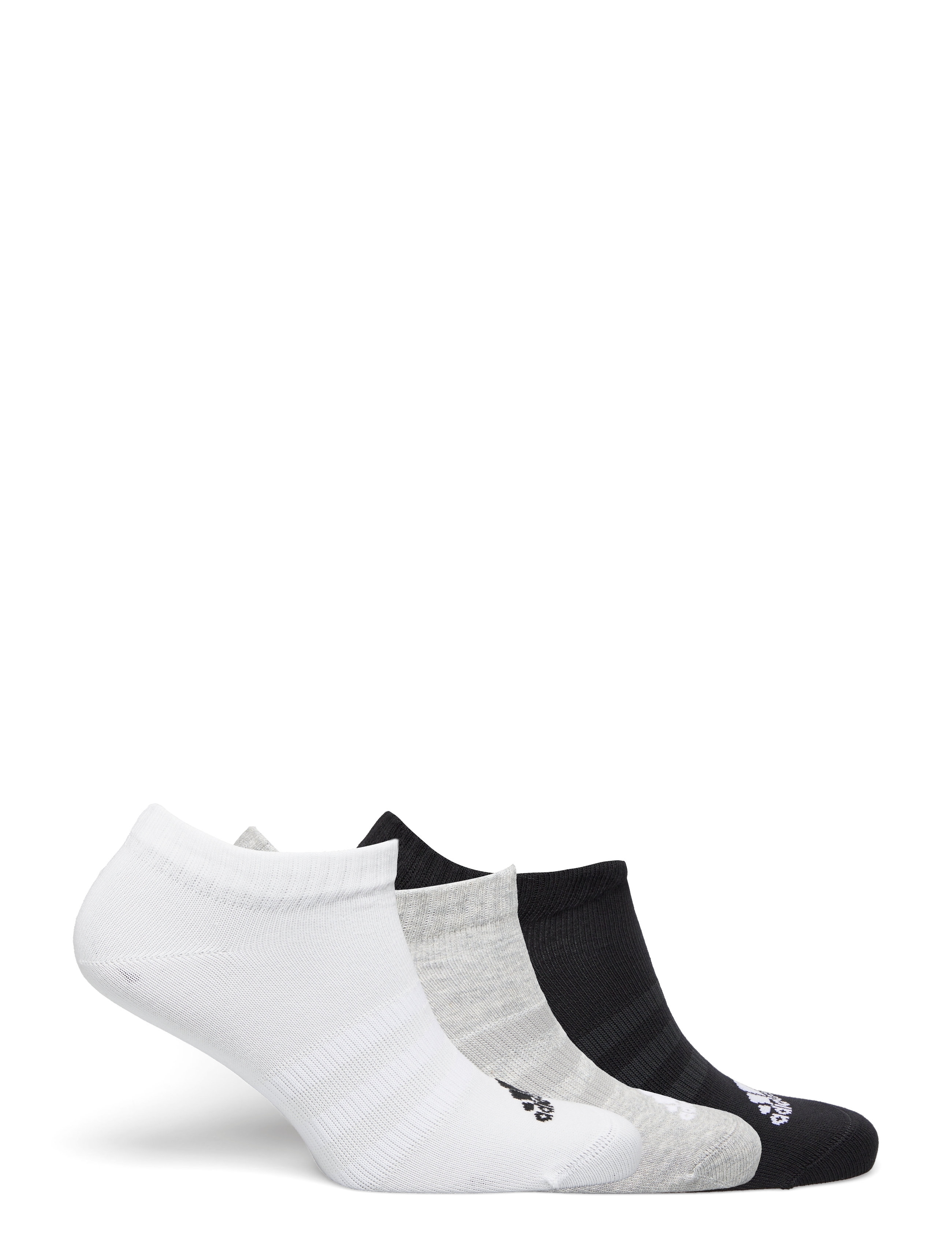 adidas Performance - T SPW LOW 3P - sport socks - mgreyh/white/black - 1