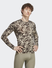 adidas Performance - TF AOP LS TEE - longsleeved tops - silpeb/print - 2