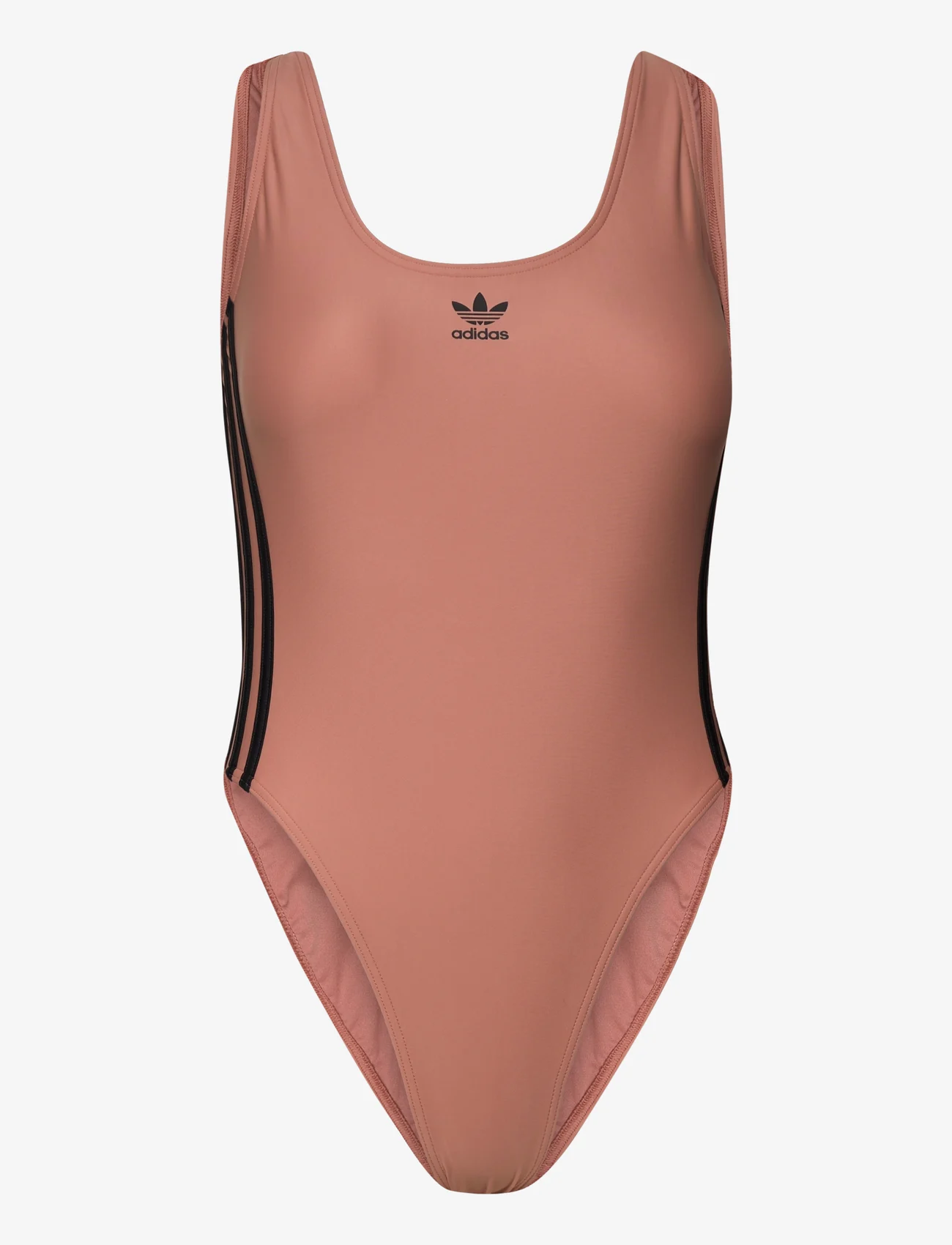 adidas Performance - Adicolor 3-Stripes Swimsuit - swimsuits - clastr/white - 0