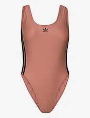adidas Performance - Adicolor 3-Stripes Swimsuit - badedragter - clastr/white - 0