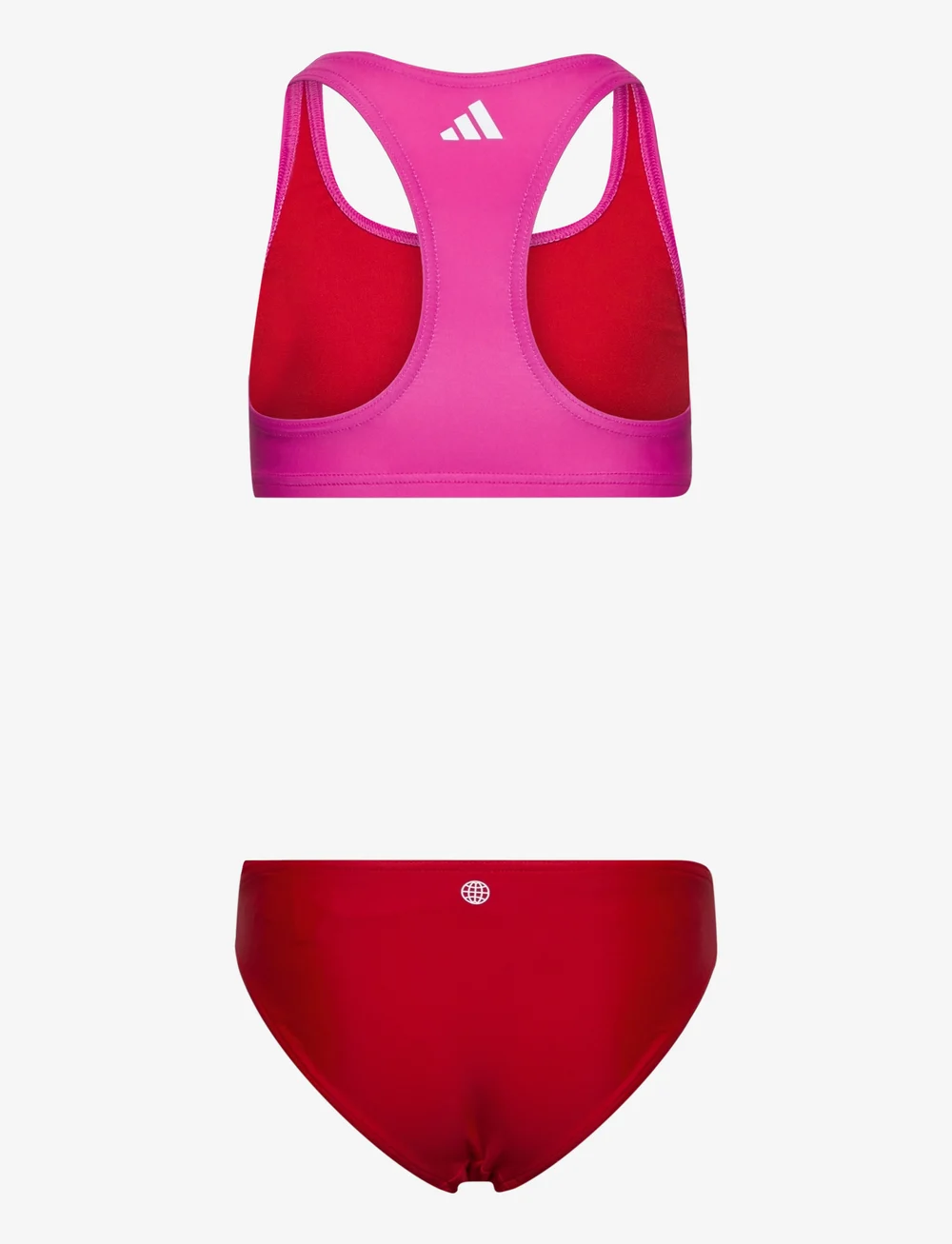 Pink top adidas bikini