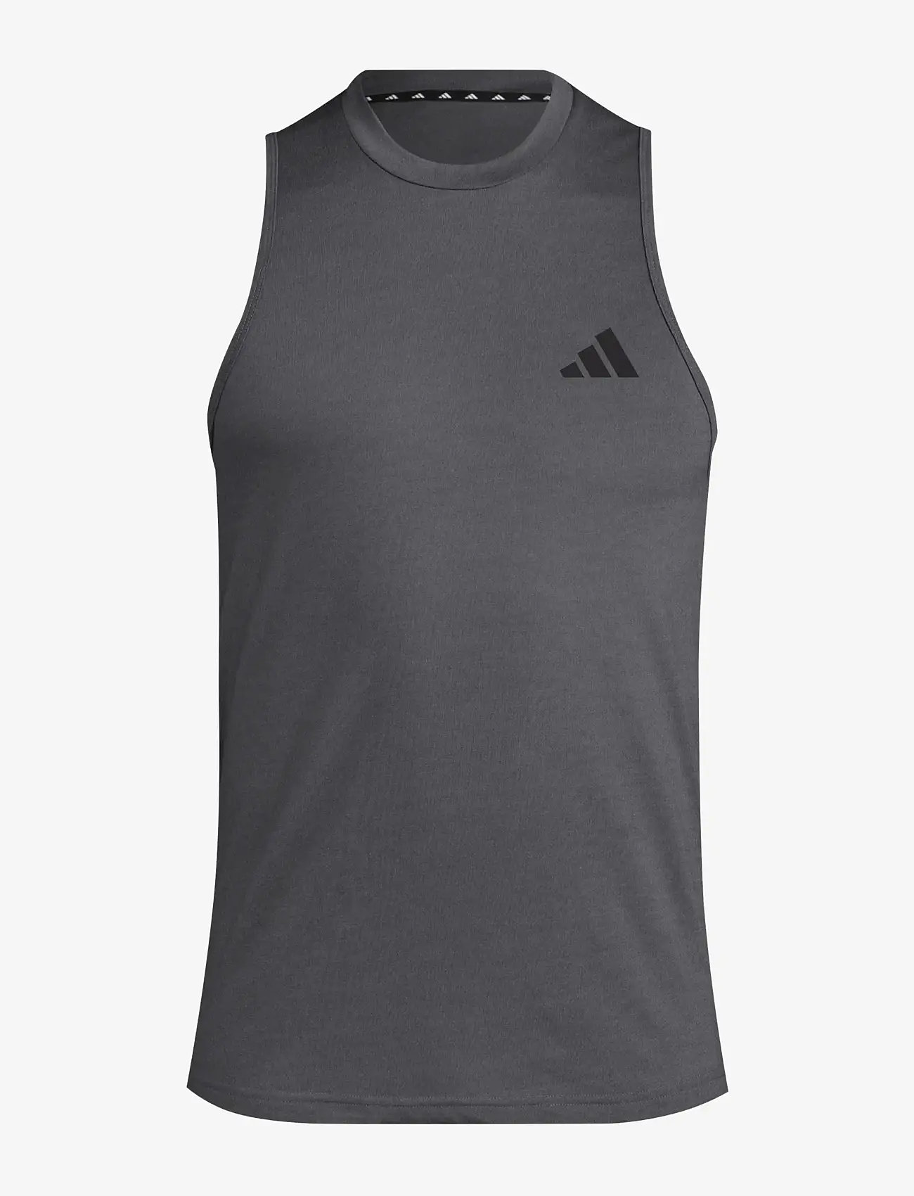 adidas Performance - TR-ES FR SL T - tanktops - dgreyh/white/black - 0