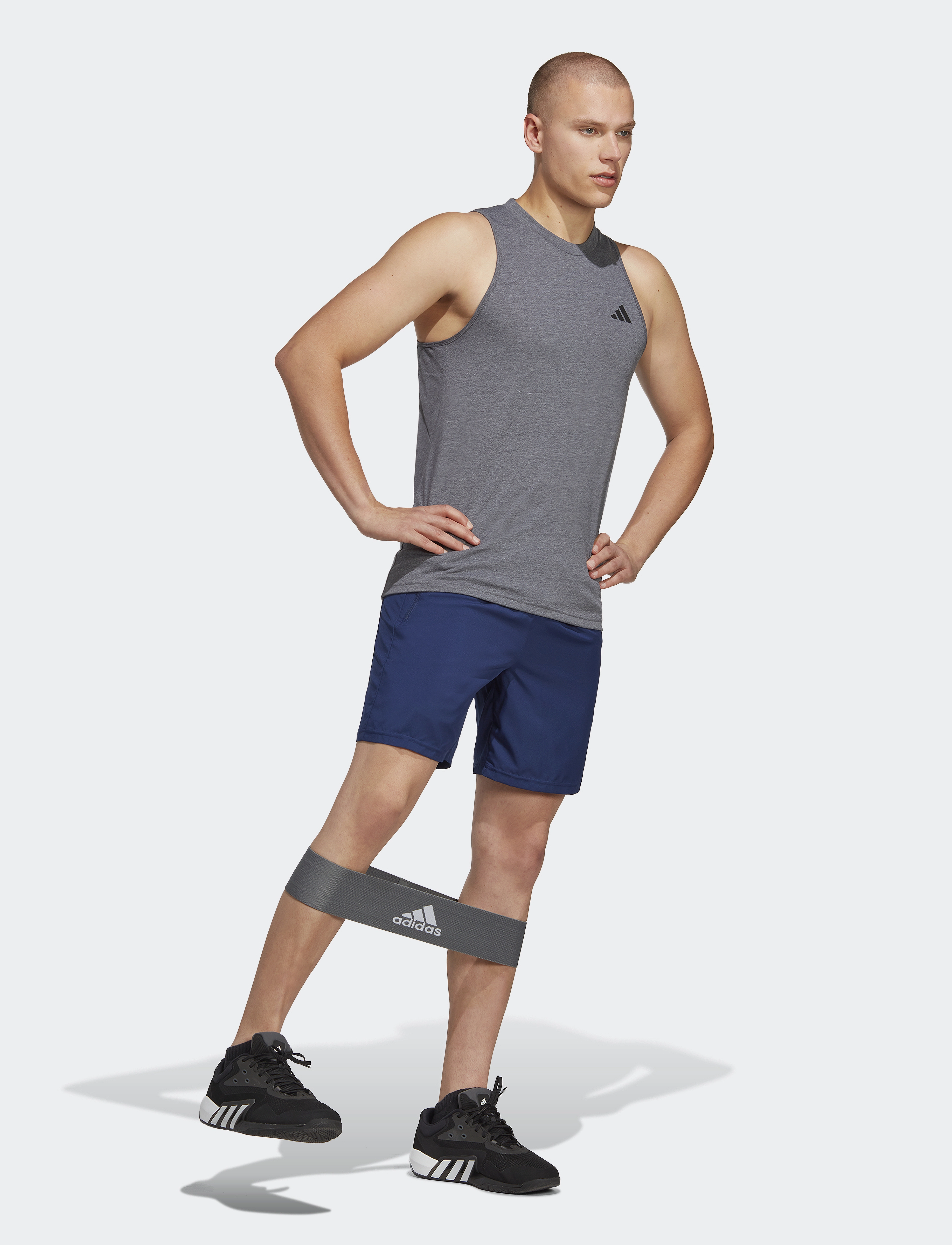adidas Performance - TR-ES WV SHO - træningsshorts - dkblue/white - 4