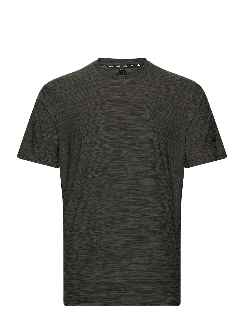 adidas Performance - TR-ES STRETCH T - t-shirts - olistr/black/black - 0