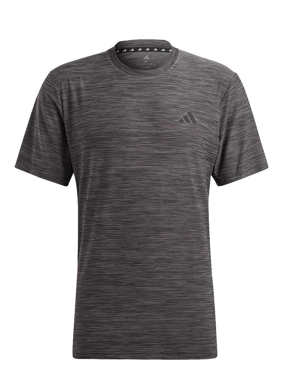 adidas Performance - TR-ES STRETCH T - t-shirts - black/grefiv/black - 1