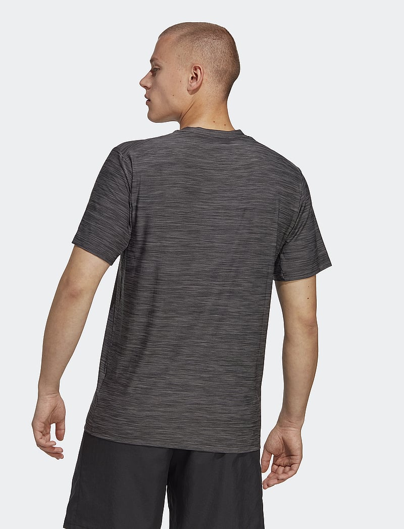 adidas Performance - TR-ES STRETCH T - stuttermarbolir - black/grefiv/black - 3