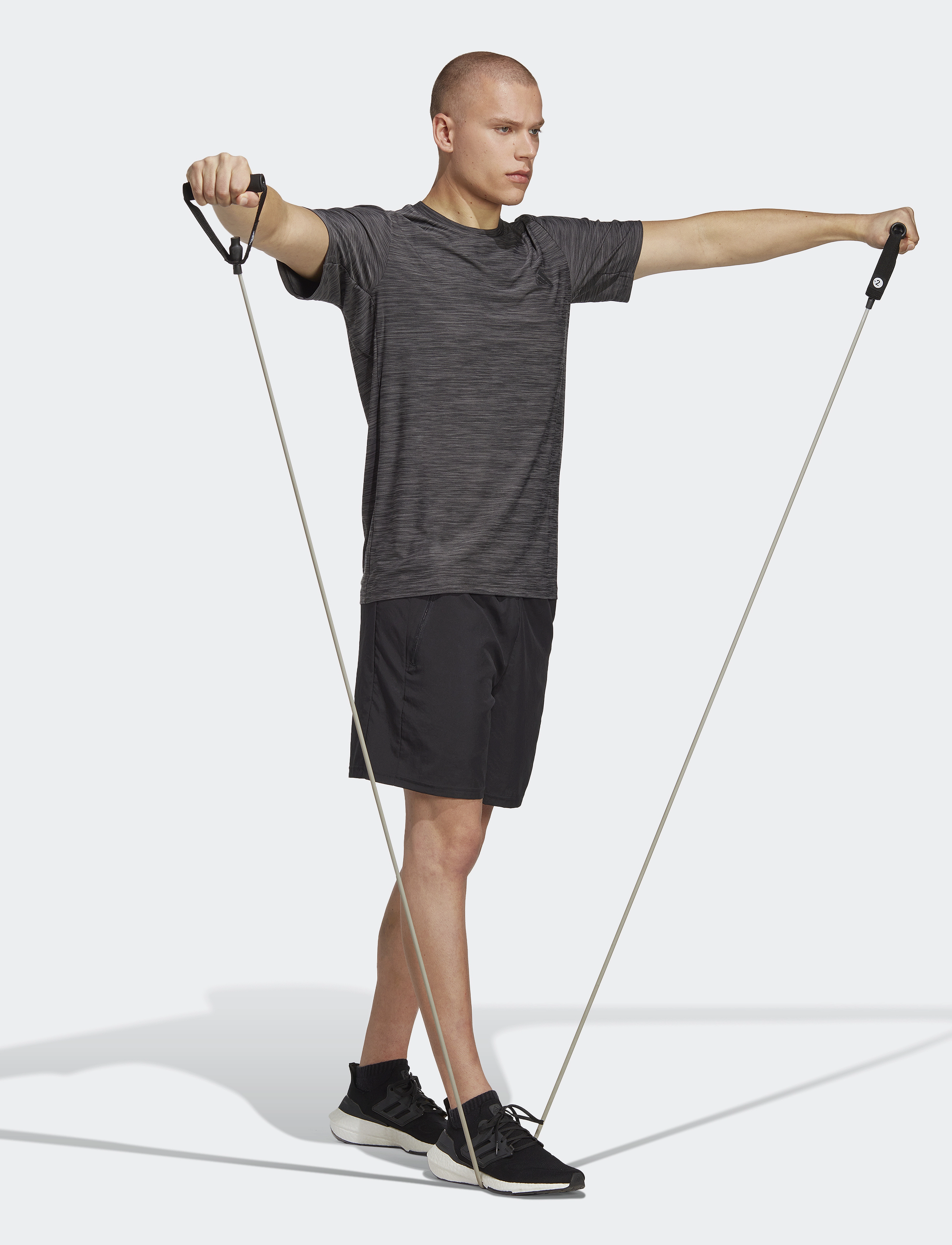 adidas Performance - TR-ES STRETCH T - die niedrigsten preise - black/grefiv/black - 4