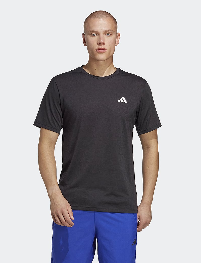 adidas Performance - TR-ES COMF TEE - t-shirts - black/white - 0