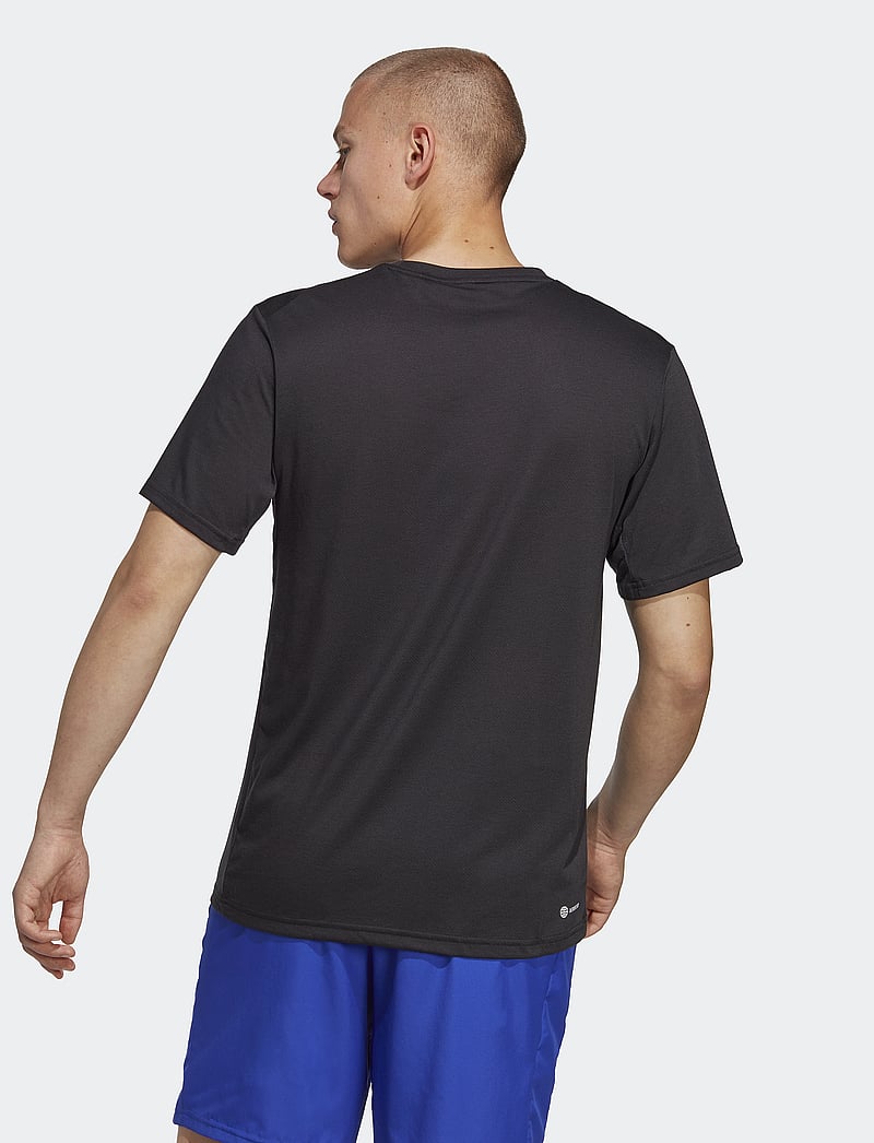 adidas Performance - TR-ES COMF TEE - t-shirts - black/white - 3