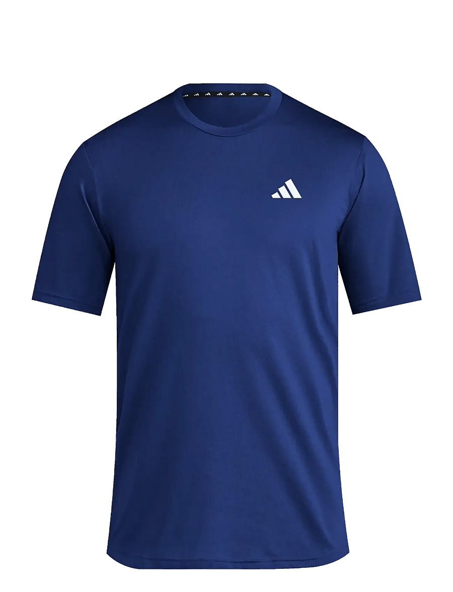 adidas Performance - TR-ES FR T - t-shirts - dkblue/white - 0