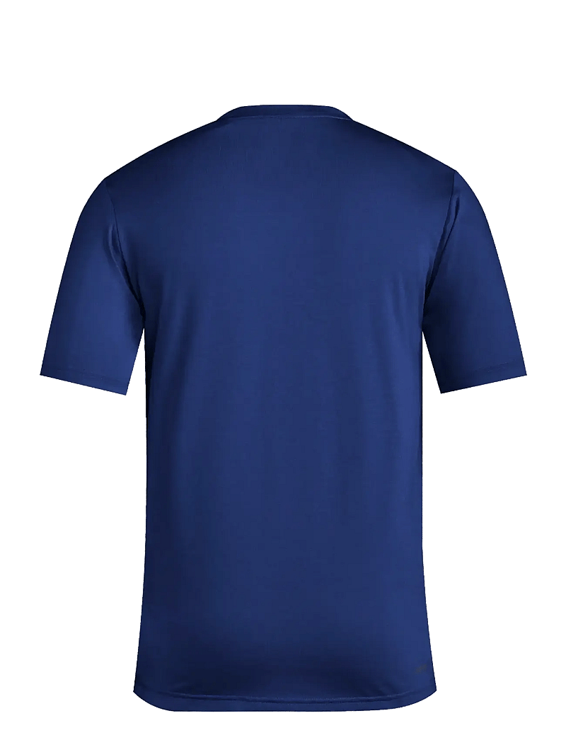 adidas Performance - TR-ES FR T - t-shirts - dkblue/white - 1