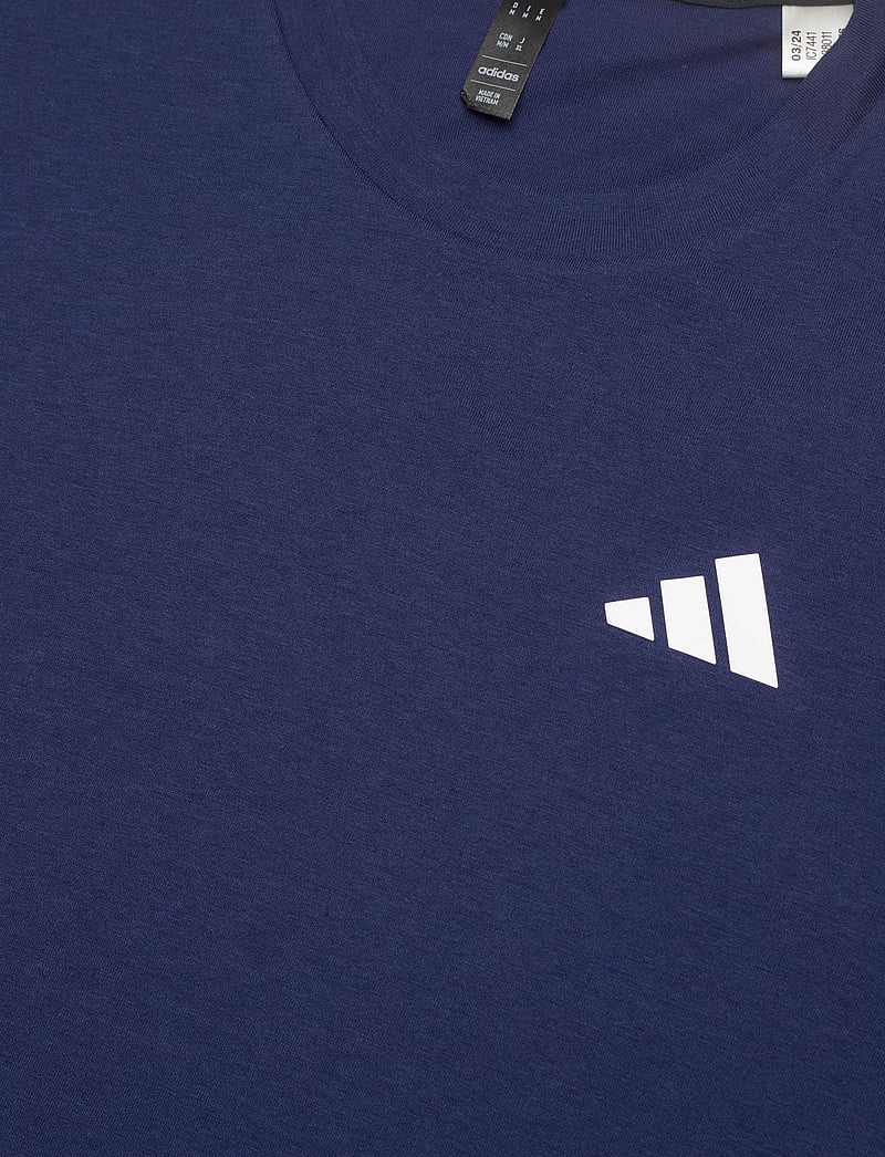adidas Performance - TR-ES FR T - t-shirts - dkblue/white - 2