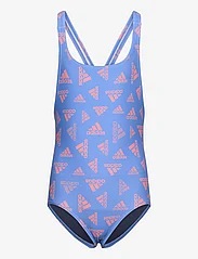 adidas Performance - LOGO SWIMSUIT - sommarfynd - blufus/corfus/blufus - 0