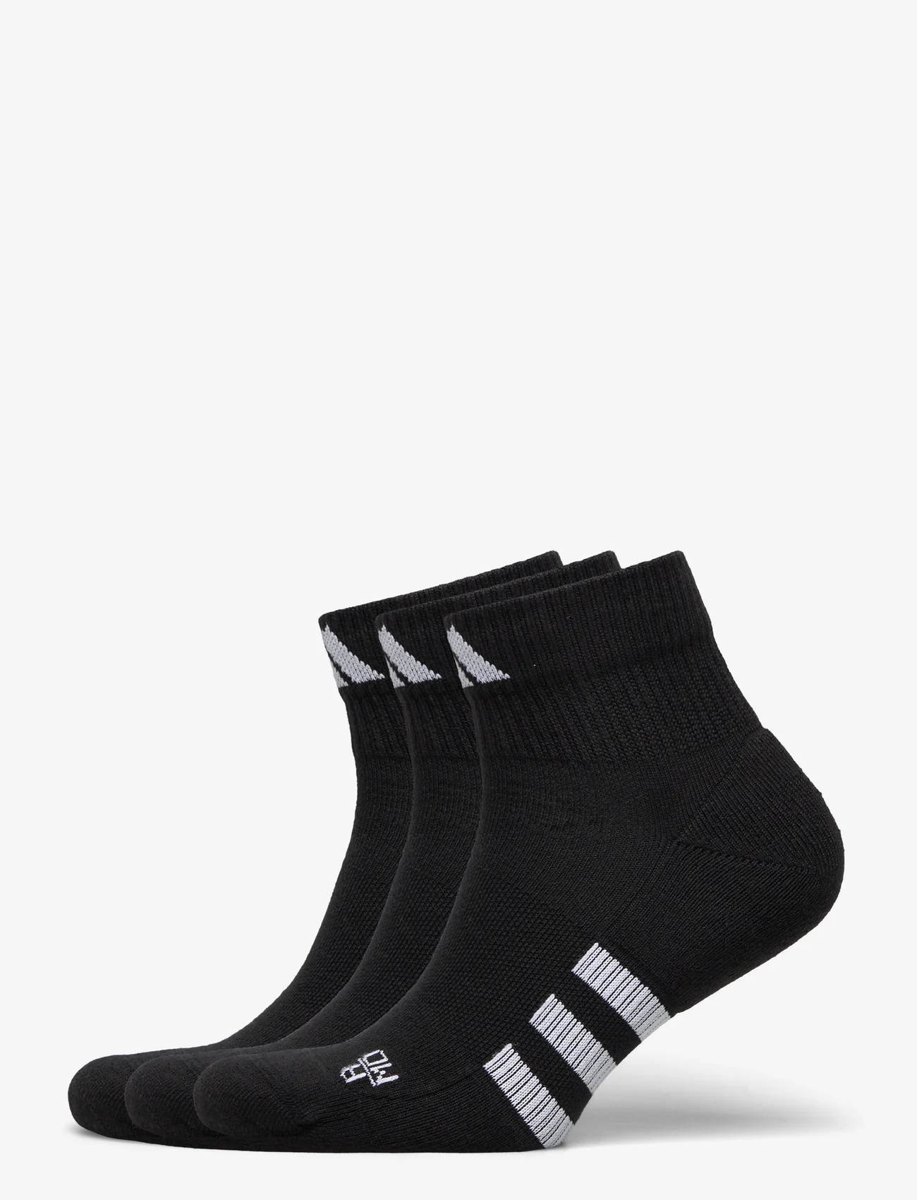 adidas Performance - PRF CUSH MID 3P - ankle socks - black/black/black - 0