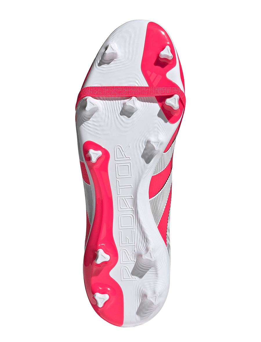 adidas Performance - PREDATOR LEAGUE FT FG/MG - fotballsko - lucred/ftwwht/cblack - 5