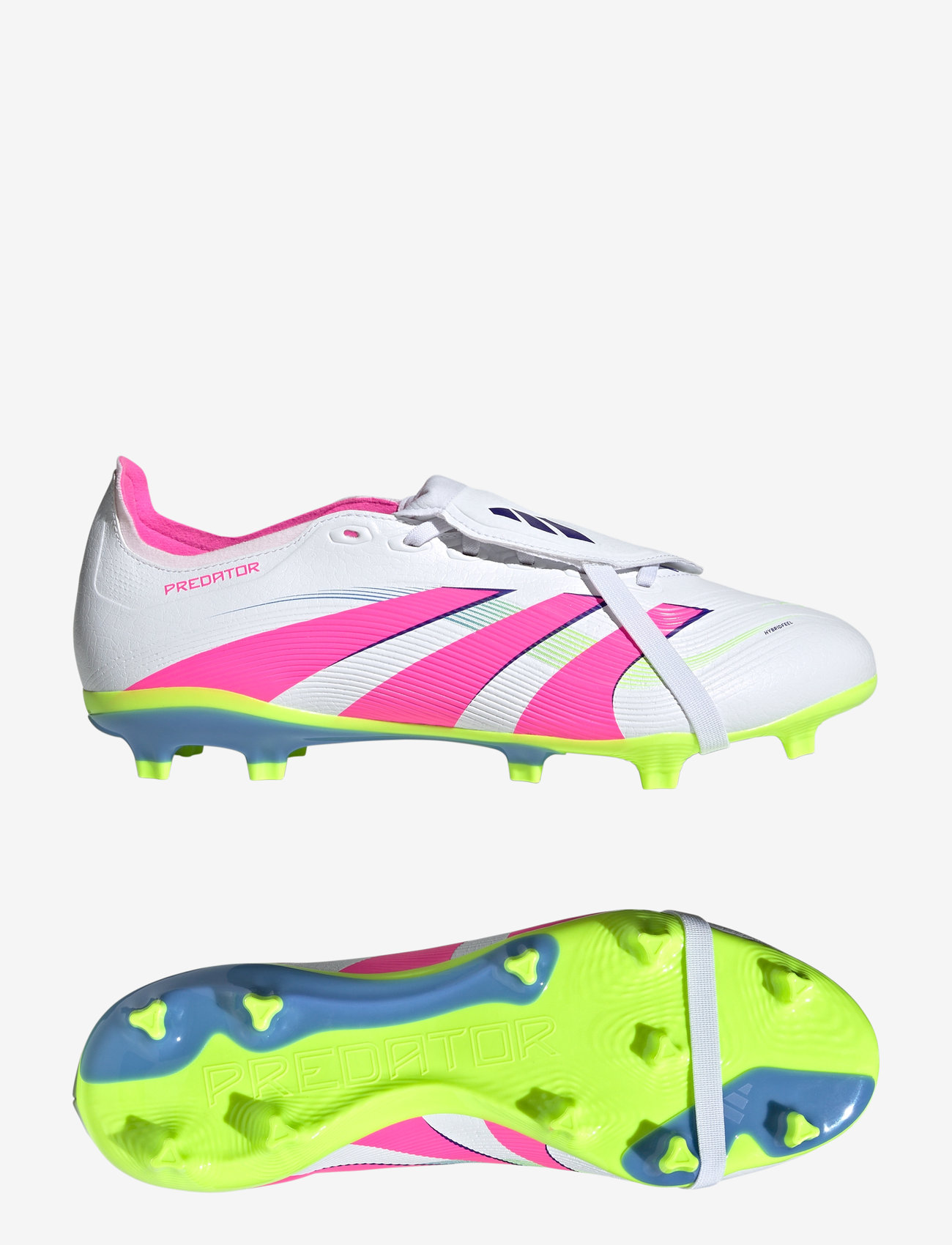 adidas Performance - PREDATOR LEAGUE FT FG/MG - fotbollsskor - ftwwht/lucpnk/luclem - 0