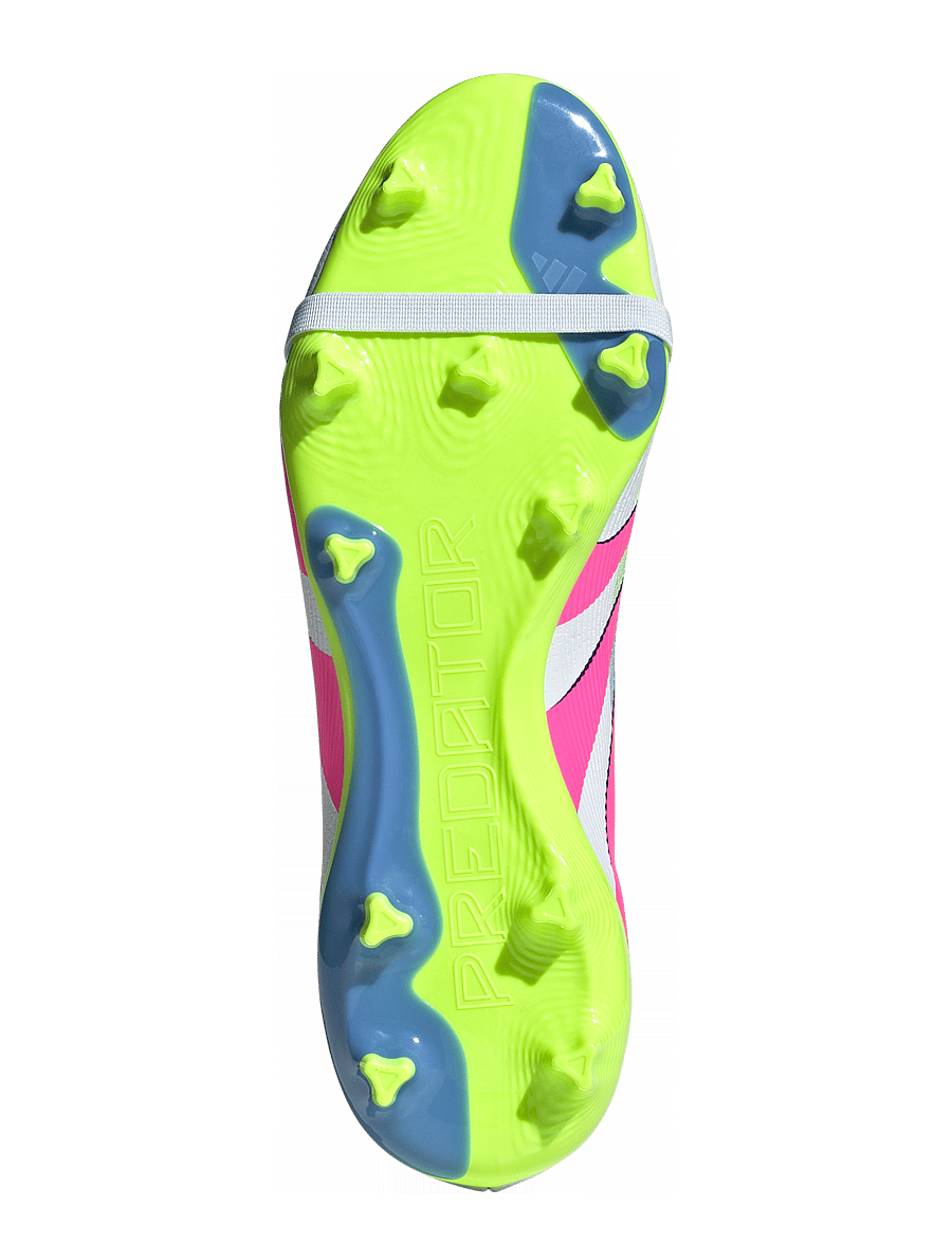 adidas Performance - PREDATOR LEAGUE FT FG/MG - fotbollsskor - ftwwht/lucpnk/luclem - 5