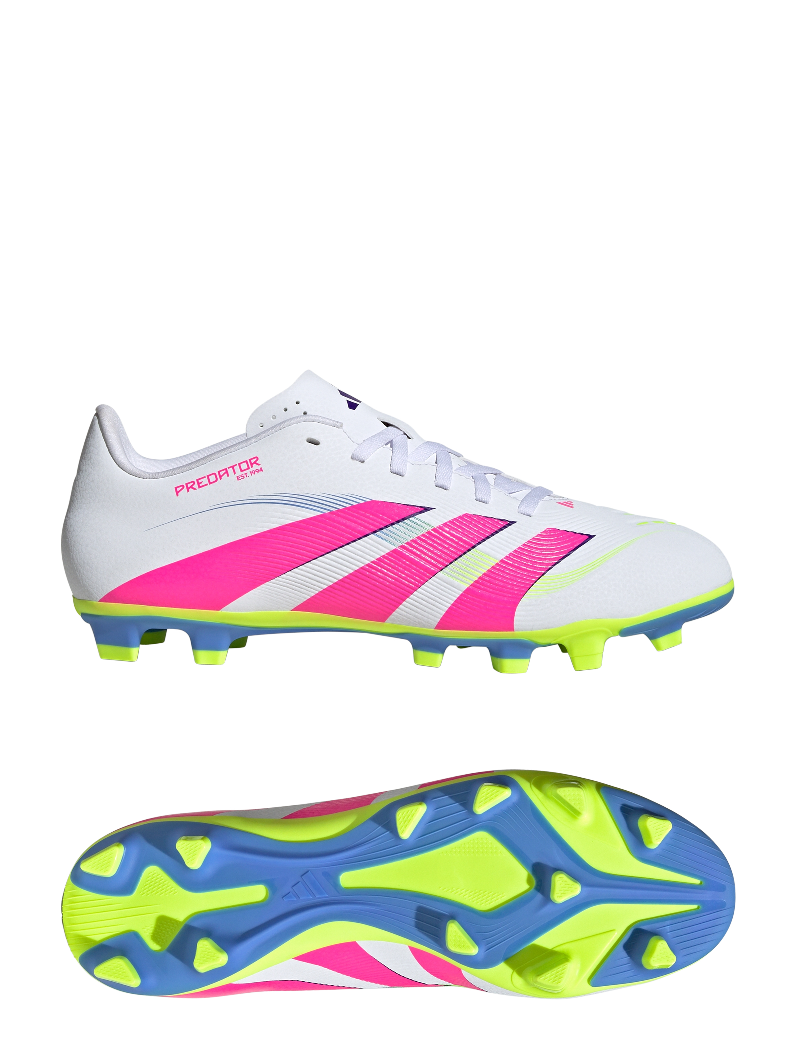 adidas Performance - PREDATOR CLUB FG/MG - futbola apavi - ftwwht/lucpnk/luclem - 0