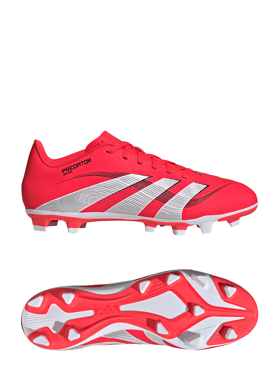 adidas Performance - PREDATOR CLUB FG/MG - fodboldstøvler - lucred/ftwwht/cblack - 0