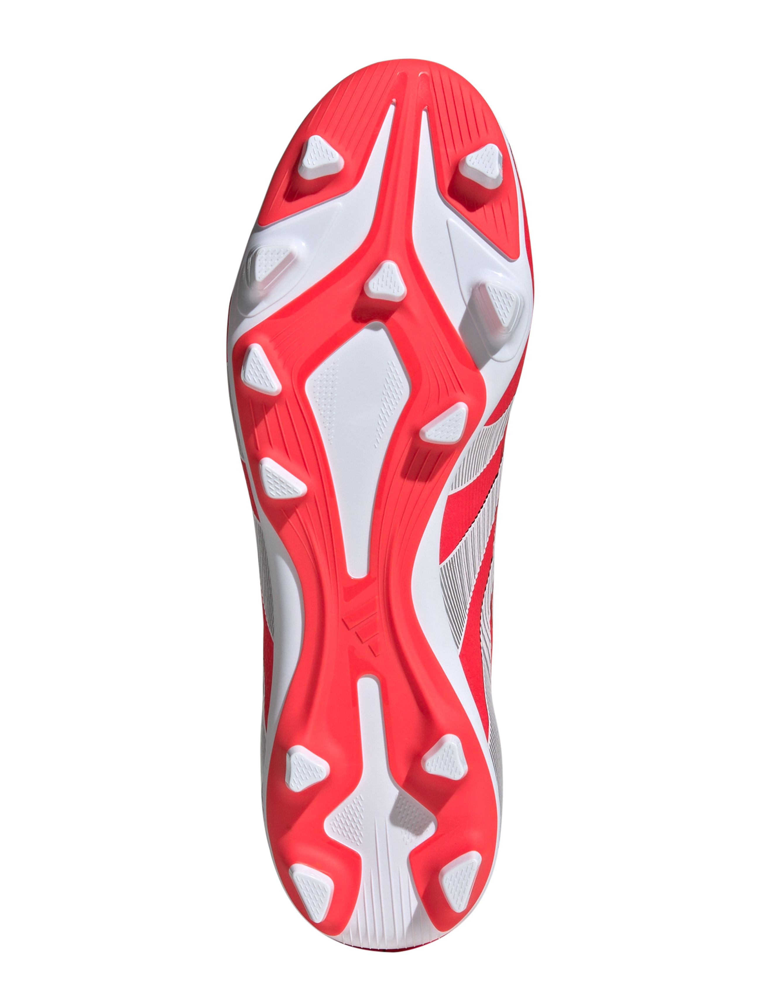 adidas Performance - PREDATOR CLUB FG/MG - fodboldstøvler - lucred/ftwwht/cblack - 5