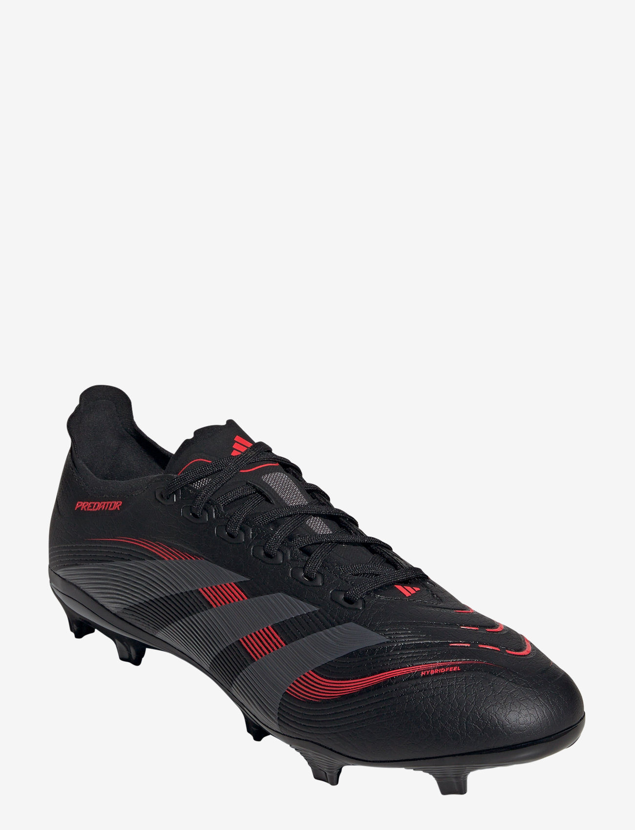 adidas Performance - PREDATOR LEAGUE FG/MG - fotbollsskor - cblack/grefou/lucred - 1