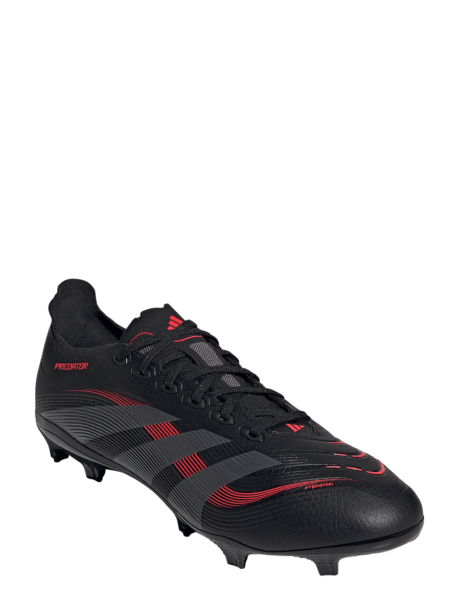 adidas Performance - PREDATOR LEAGUE FG/MG - jalkapallokengät - cblack/grefou/lucred - 1