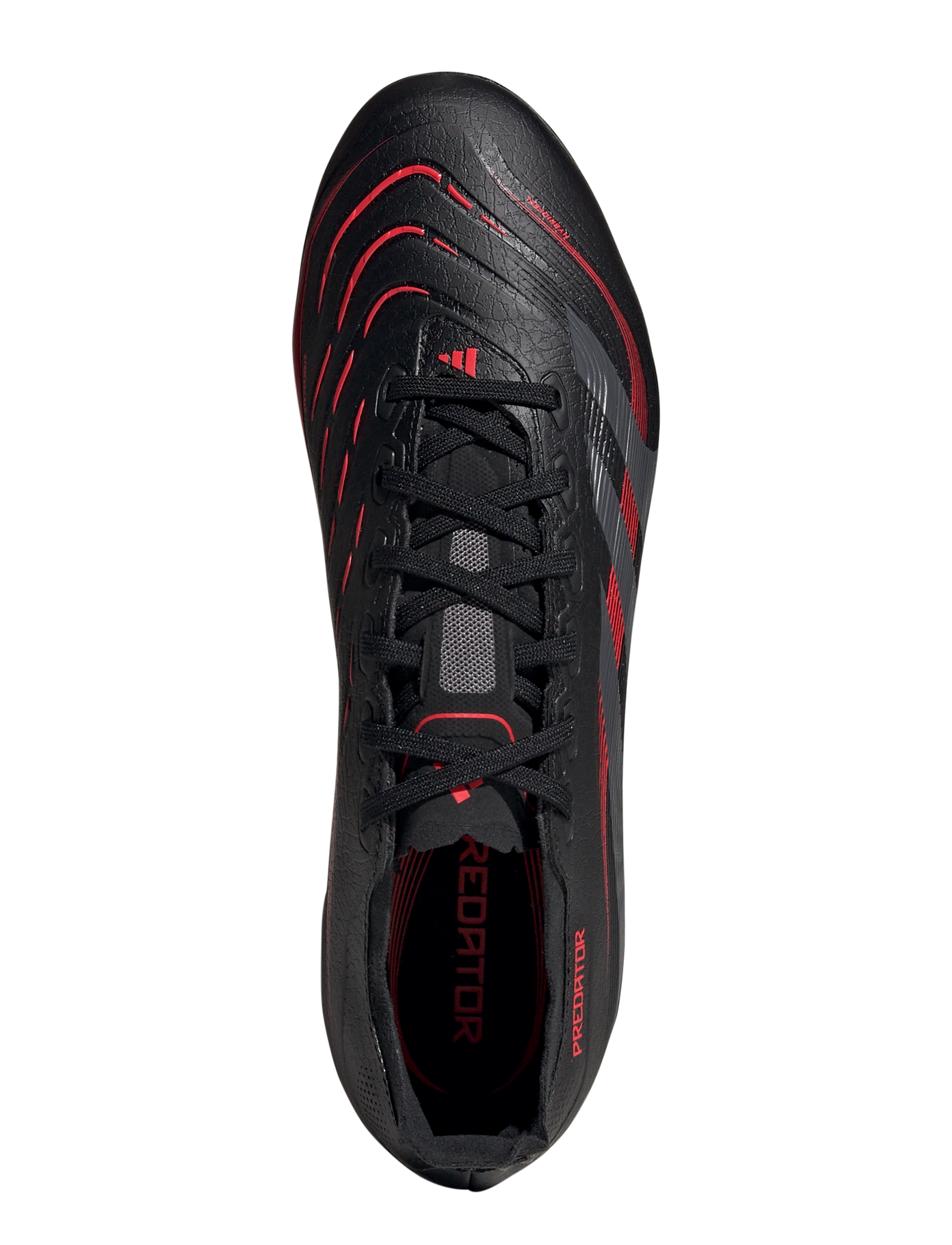 adidas Performance - PREDATOR LEAGUE FG/MG - fotbollsskor - cblack/grefou/lucred - 4