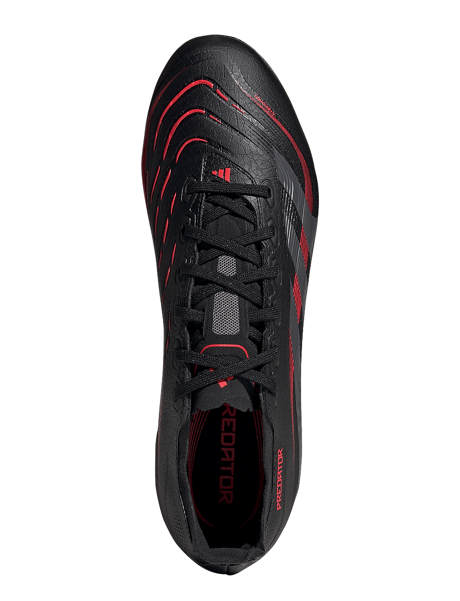 adidas Performance - PREDATOR LEAGUE FG/MG - jalkapallokengät - cblack/grefou/lucred - 4