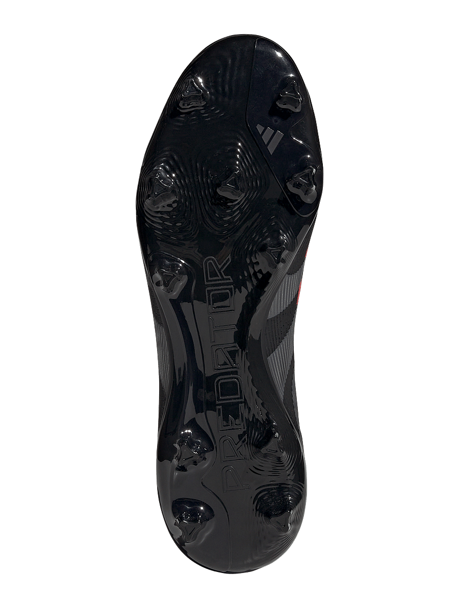 adidas Performance - PREDATOR LEAGUE FG/MG - jalkapallokengät - cblack/grefou/lucred - 5