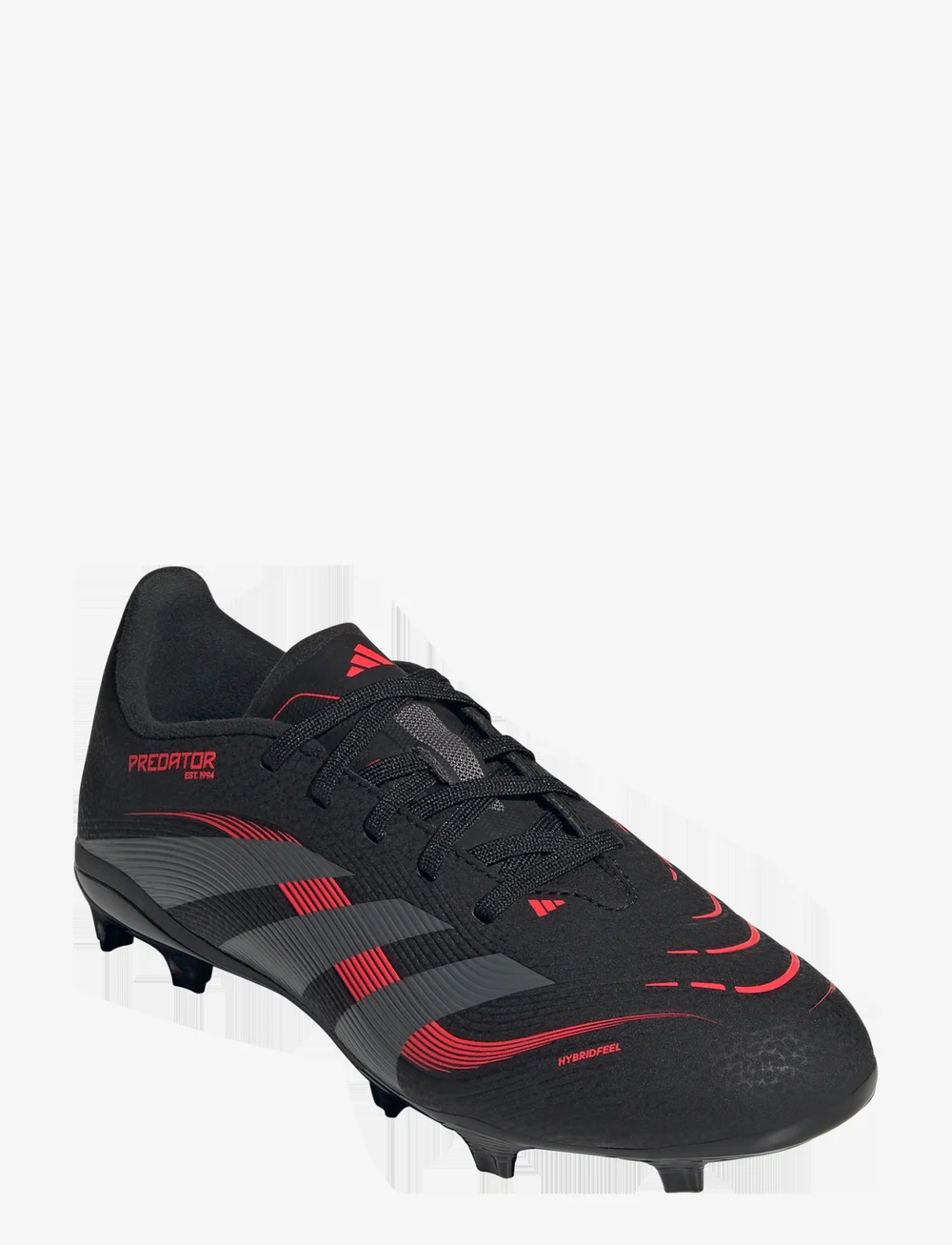 adidas Performance - PREDATOR LEAGUE FG/MG J - football boots - cblack/grefou/lucred - 1
