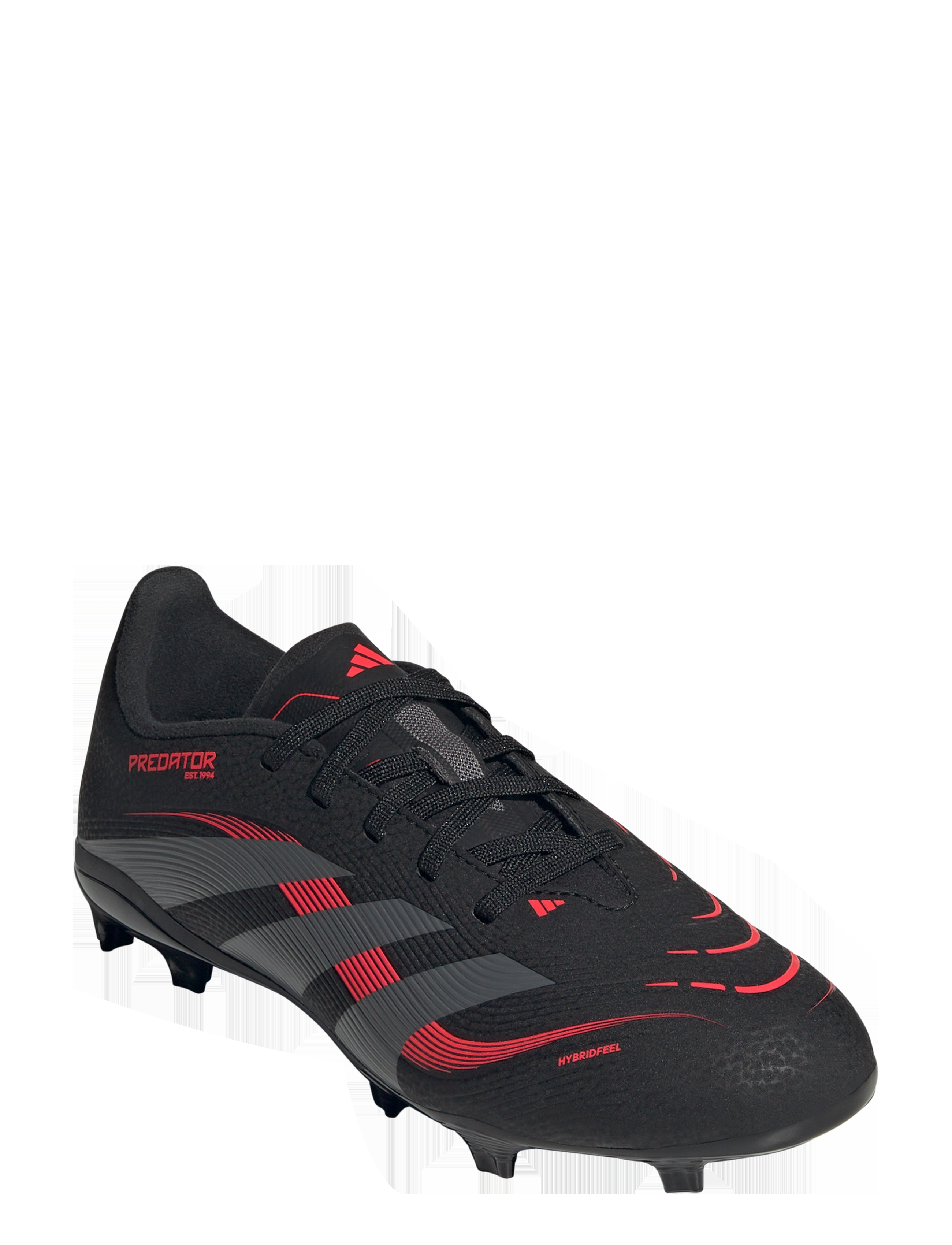 adidas Performance - PREDATOR LEAGUE FG/MG J - cblack/grefou/lucred - 1