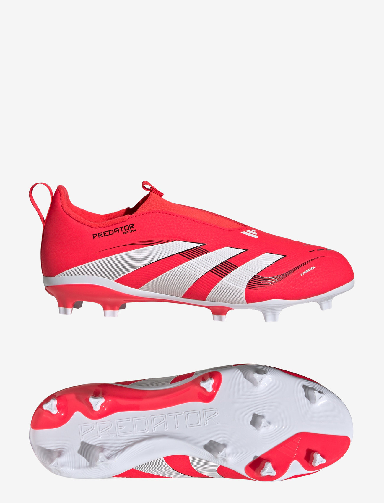 adidas Performance - PREDATOR LEAGUE LL FG/MG J - fodboldstøvler - lucred/ftwwht/cblack - 0