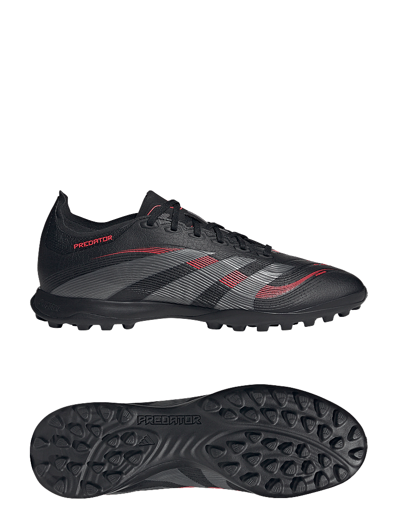 adidas Performance - PREDATOR LEAGUE TF - football boots - cblack/grefou/lucred - 0