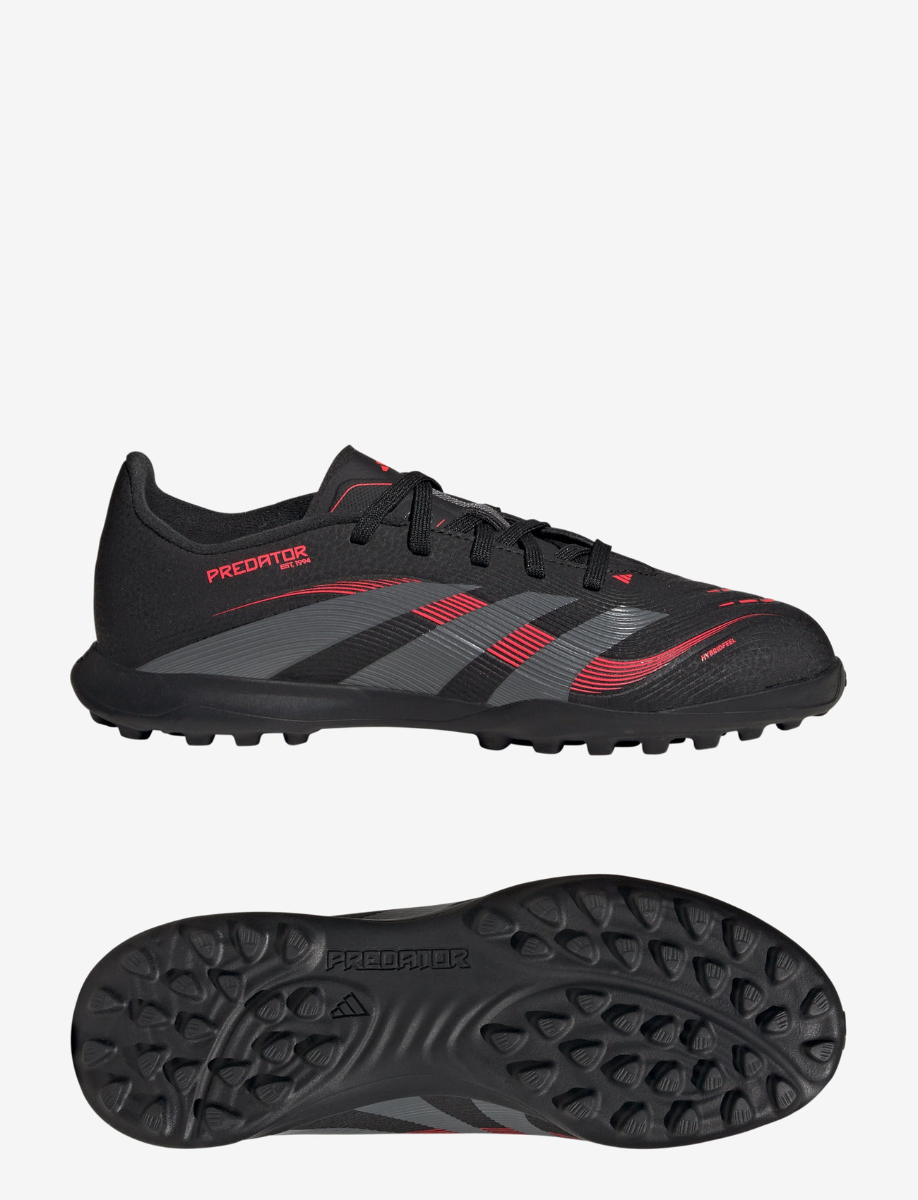 adidas Performance - PREDATOR LEAGUE TF J - jalkapallokengät - cblack/grefou/lucred - 0