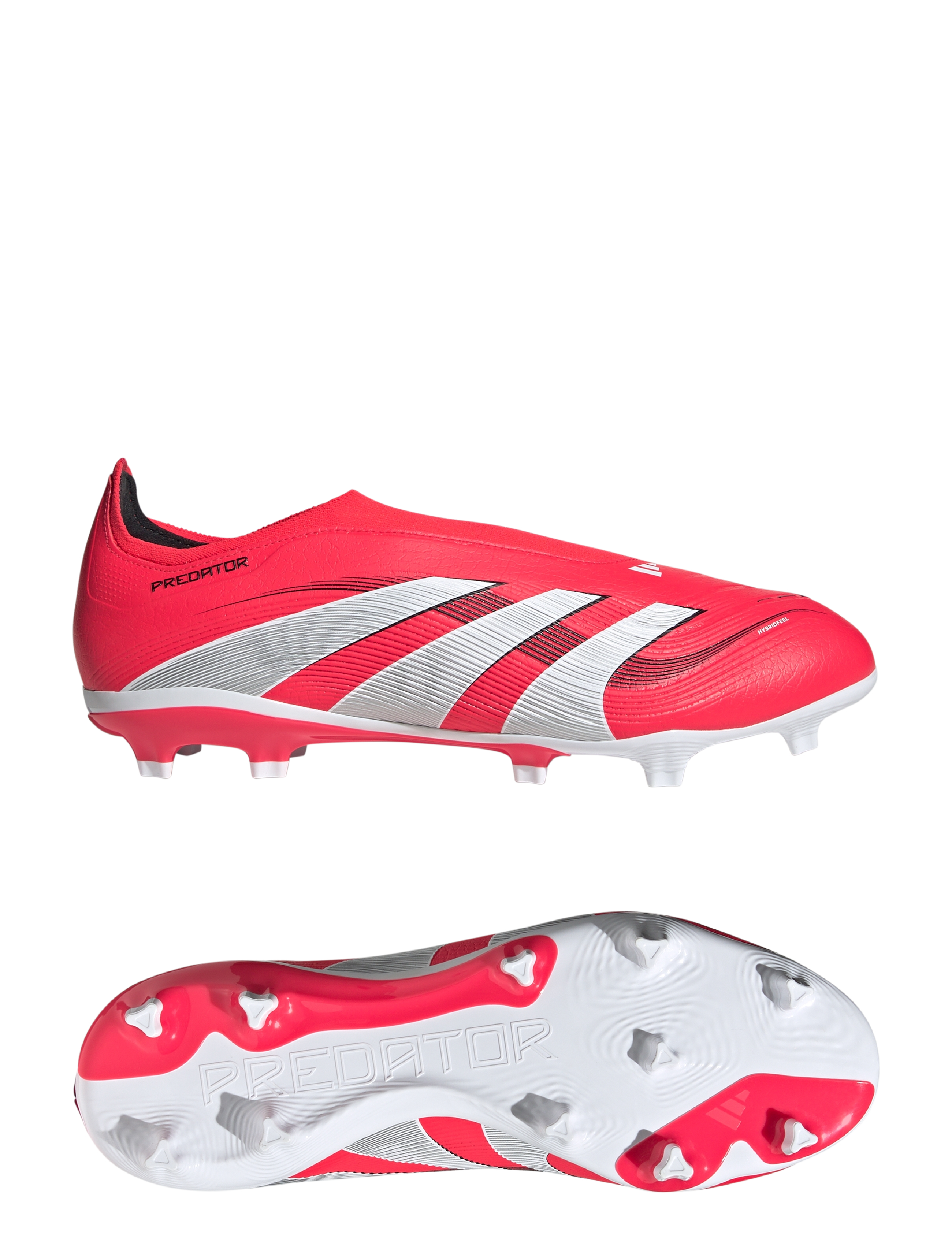 adidas Performance PREDATOR LEAGUE LL FG/MG - adidas Performance - LUCRED/FTWWHT/CBLACK / red