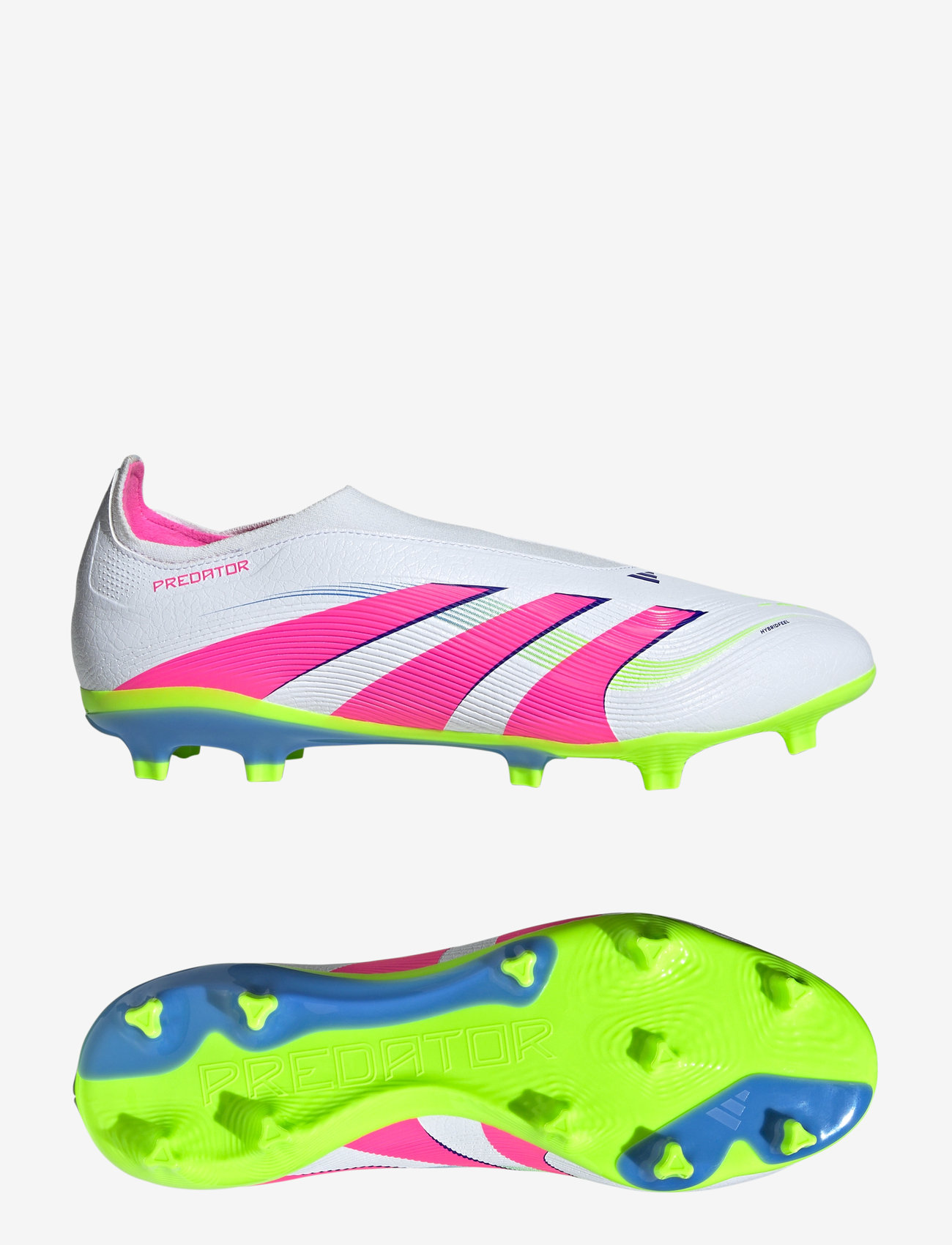 adidas Performance - PREDATOR LEAGUE LL FG/MG - jalkapallokengät - ftwwht/lucpnk/luclem - 0