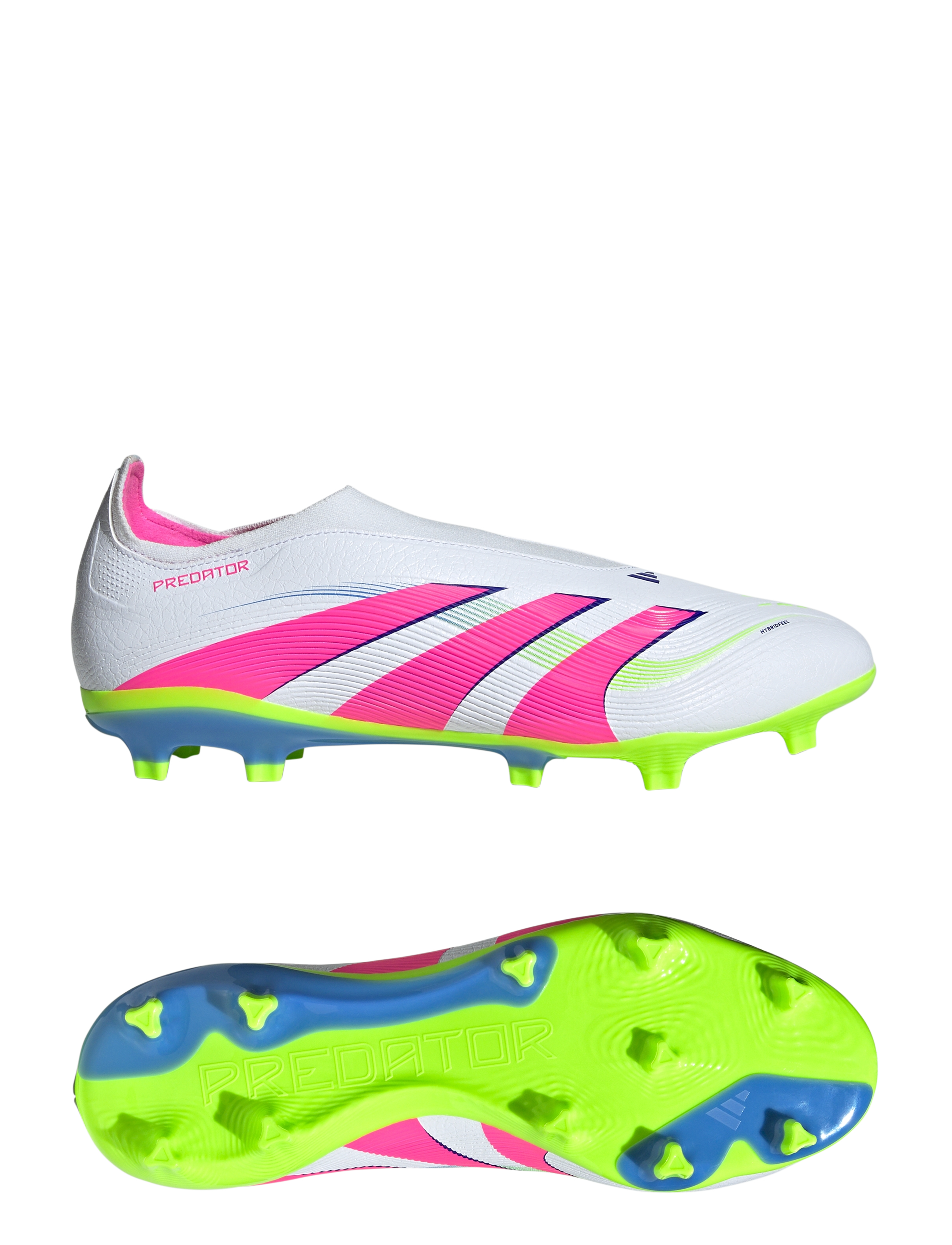 adidas Performance PREDATOR LEAGUE LL FG/MG - adidas Performance - FTWWHT/LUCPNK/LUCLEM / white