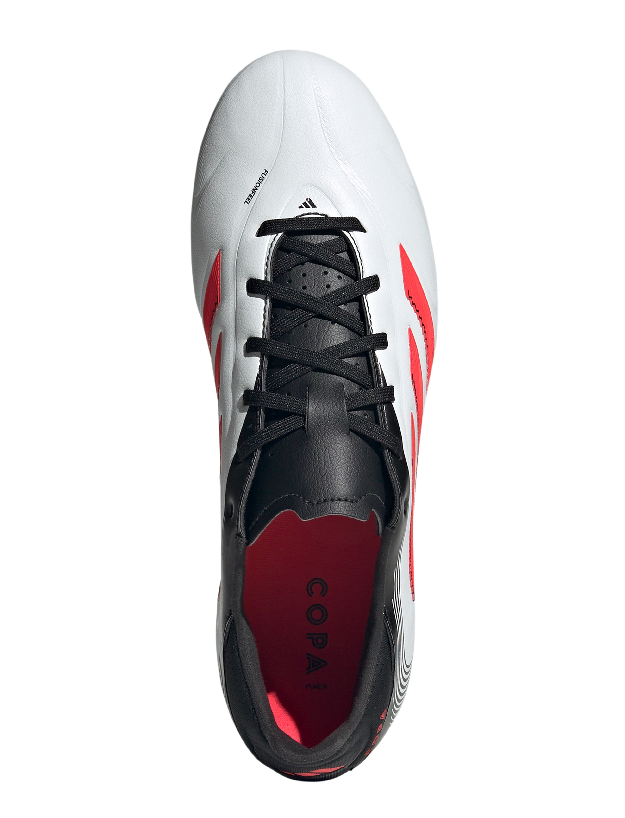 adidas Performance - COPA PURE III LEAGUE FG/MG - fodboldstøvler - ftwwht/lucred/cblack - 4