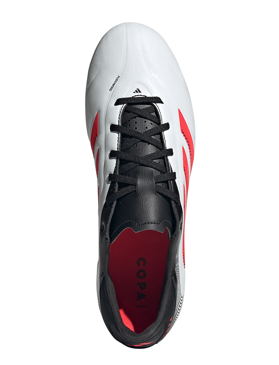 adidas Performance - COPA PURE III LEAGUE FG/MG - chaussures de football - ftwwht/lucred/cblack - 4