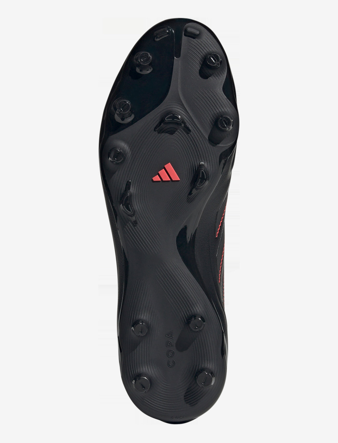 adidas Performance - COPA PURE III LEAGUE FG/MG - fodboldstøvler - cblack/carbon/lucred - 5