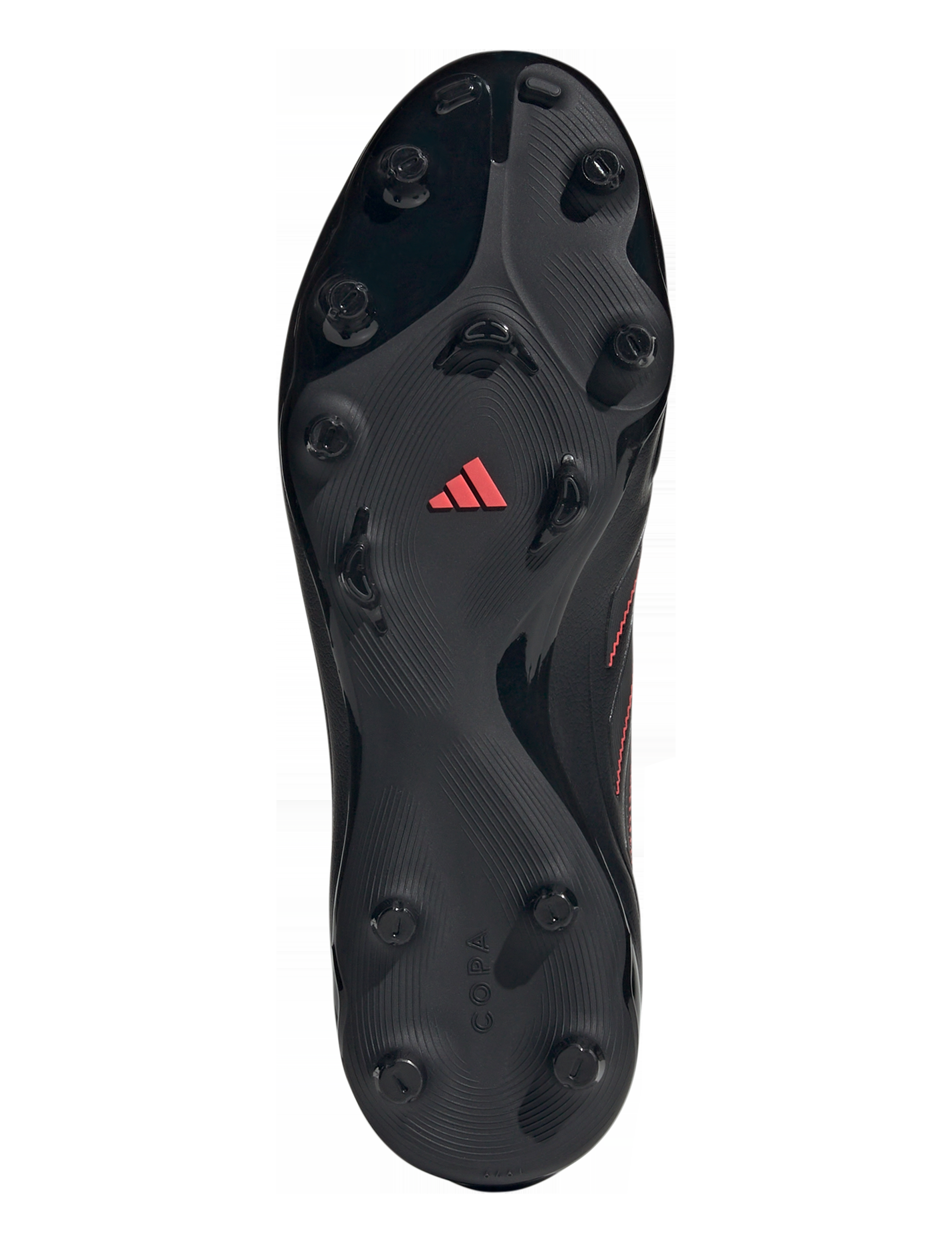 adidas Performance - COPA PURE III LEAGUE FG/MG - fodboldstøvler - cblack/carbon/lucred - 5