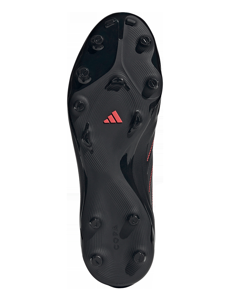 adidas Performance - COPA PURE III LEAGUE FG/MG - fodboldstøvler - cblack/carbon/lucred - 5