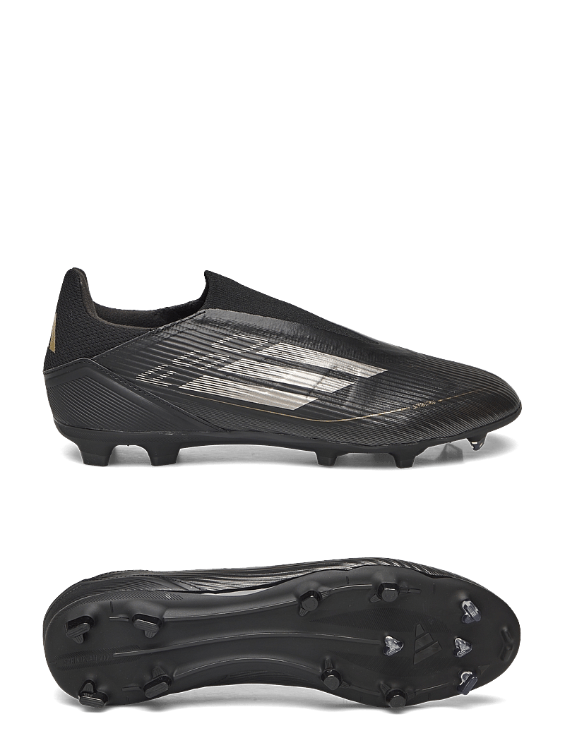 adidas Performance - F50 LEAGUE LL FG/MG - fotbollsskor - cblack/ironmt/goldmt - 0
