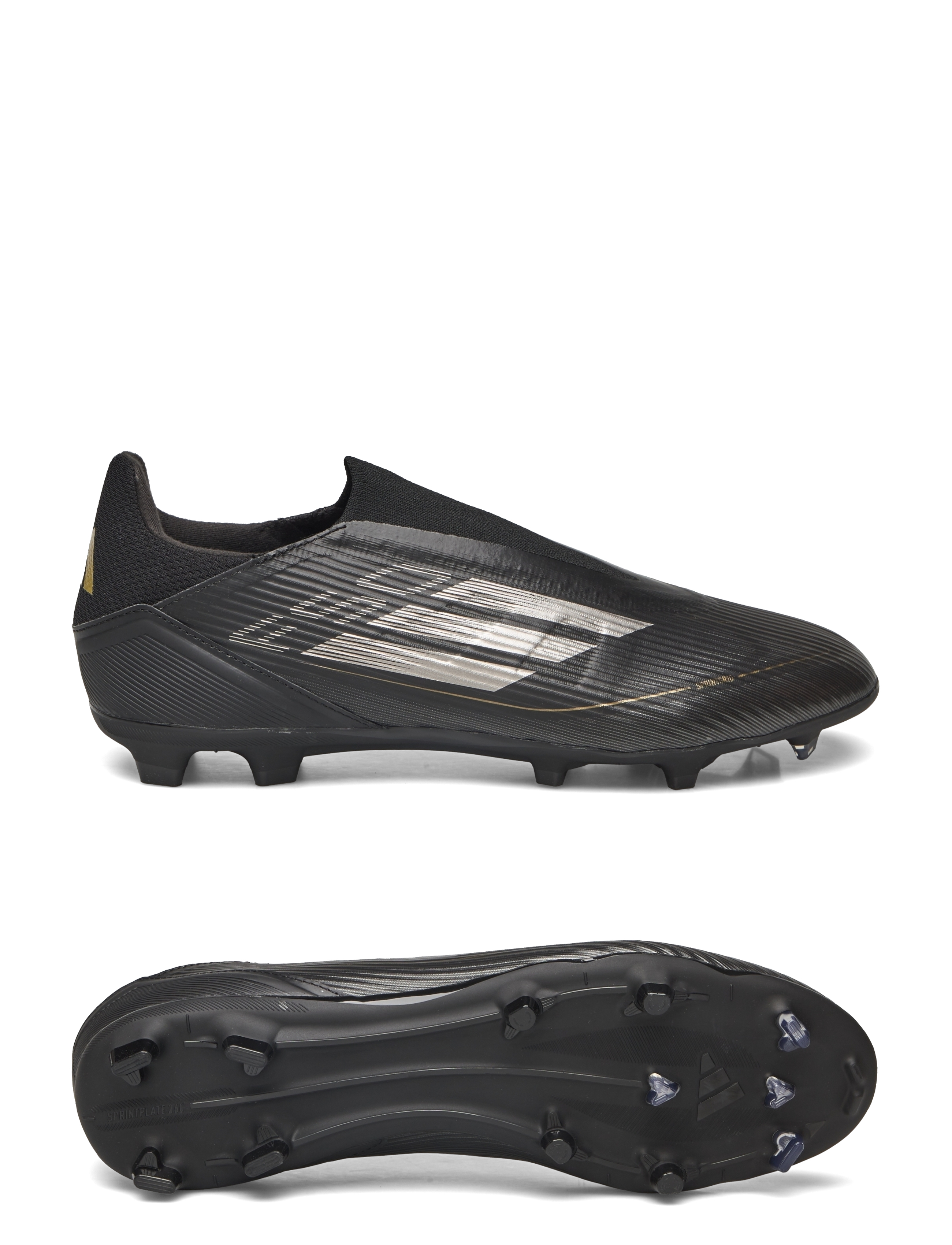 adidas Performance - F50 LEAGUE LL FG/MG - cblack/ironmt/goldmt - 0